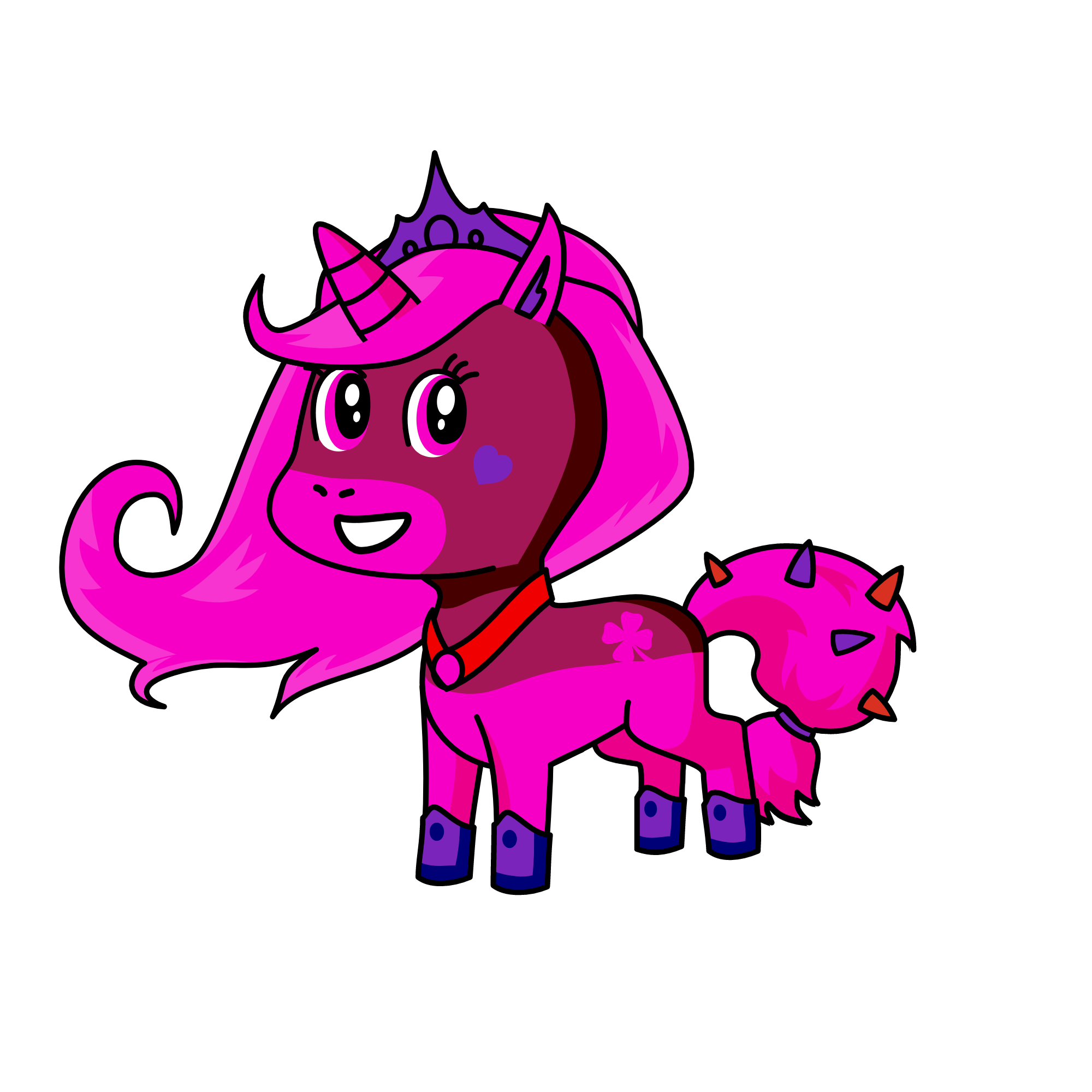 Emily, the unicorn