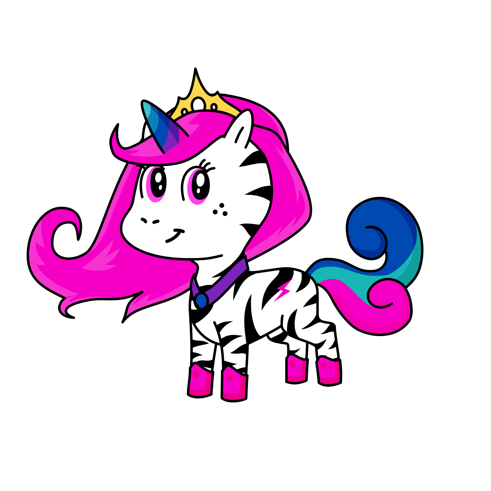 pegatrix, the unicorn