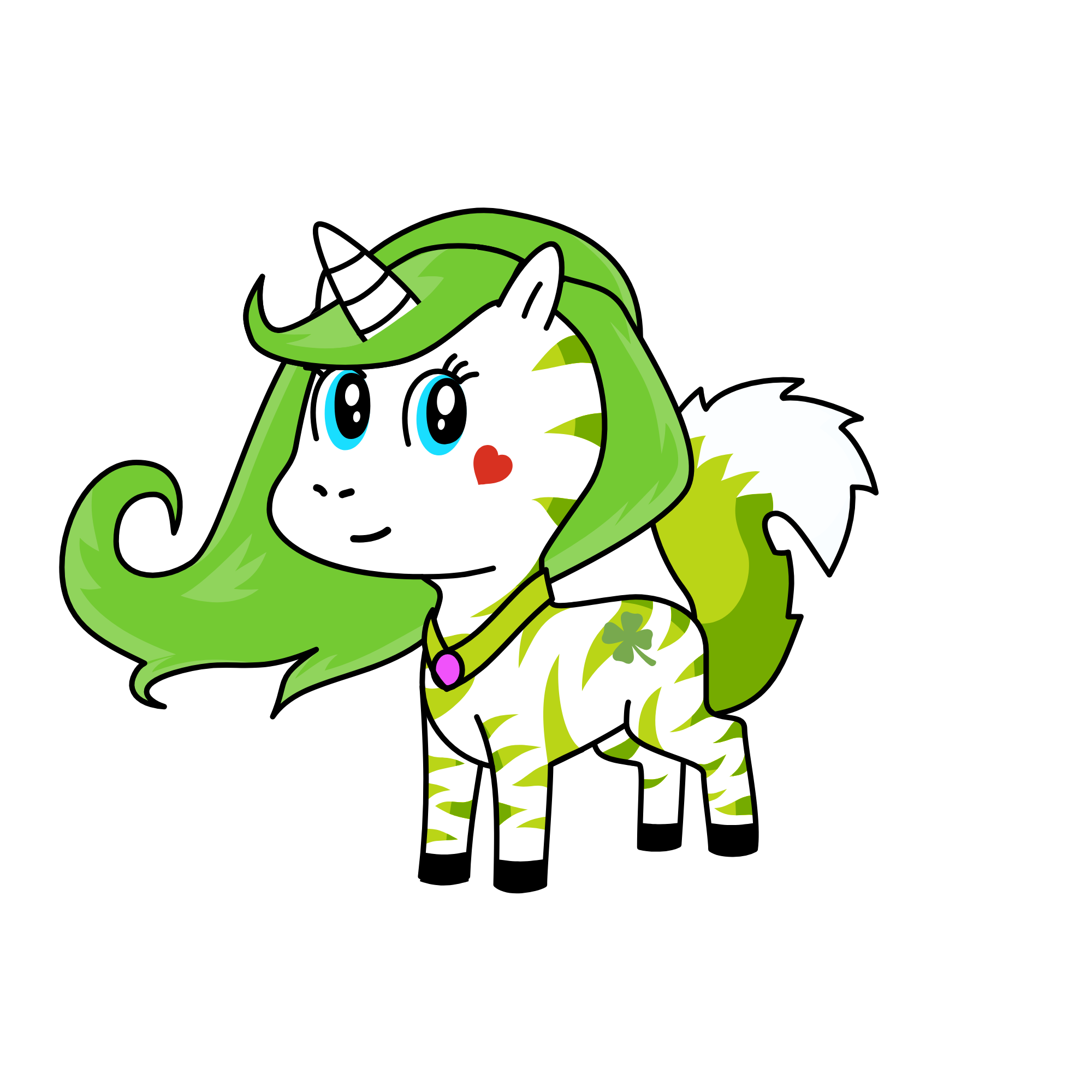 Cinnamonroll in a froG costume, the unicorn