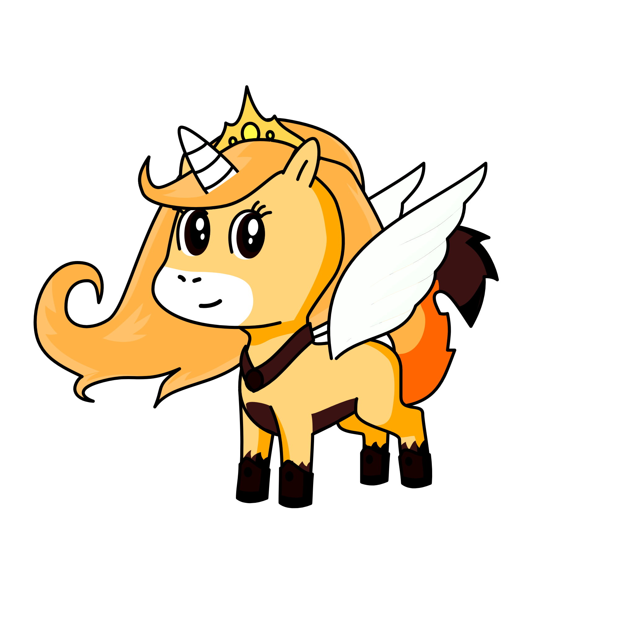 Qeun, the unicorn