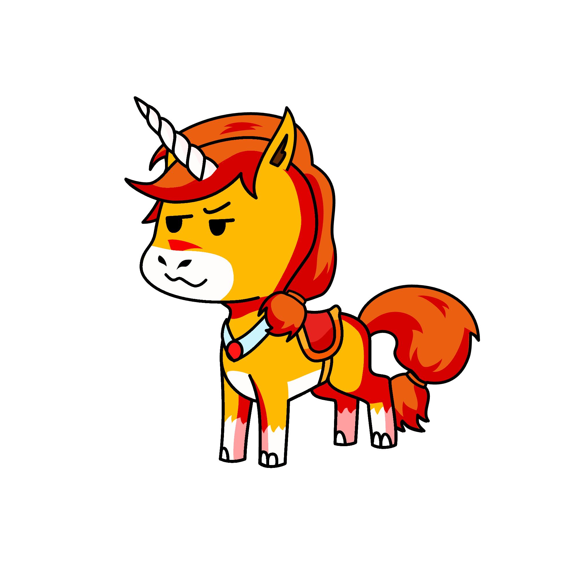 BOO, the unicorn