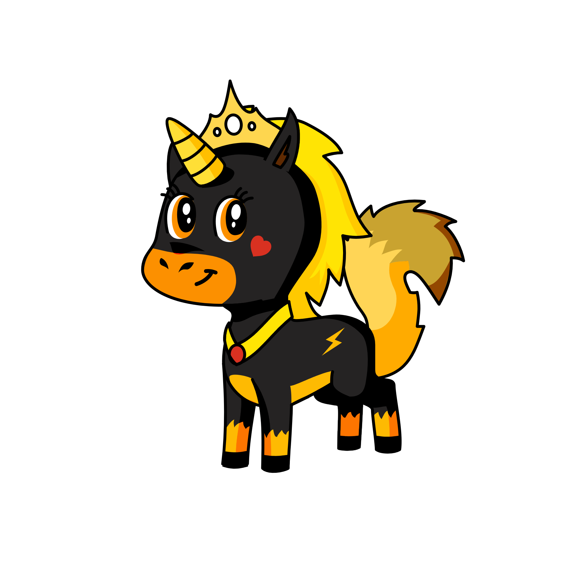 Fox, the unicorn