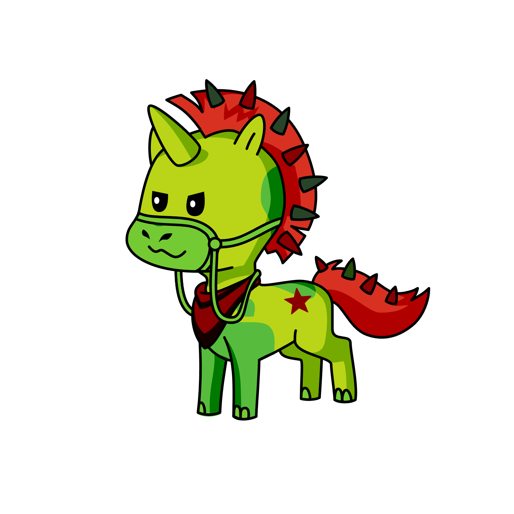 Dino, the unicorn