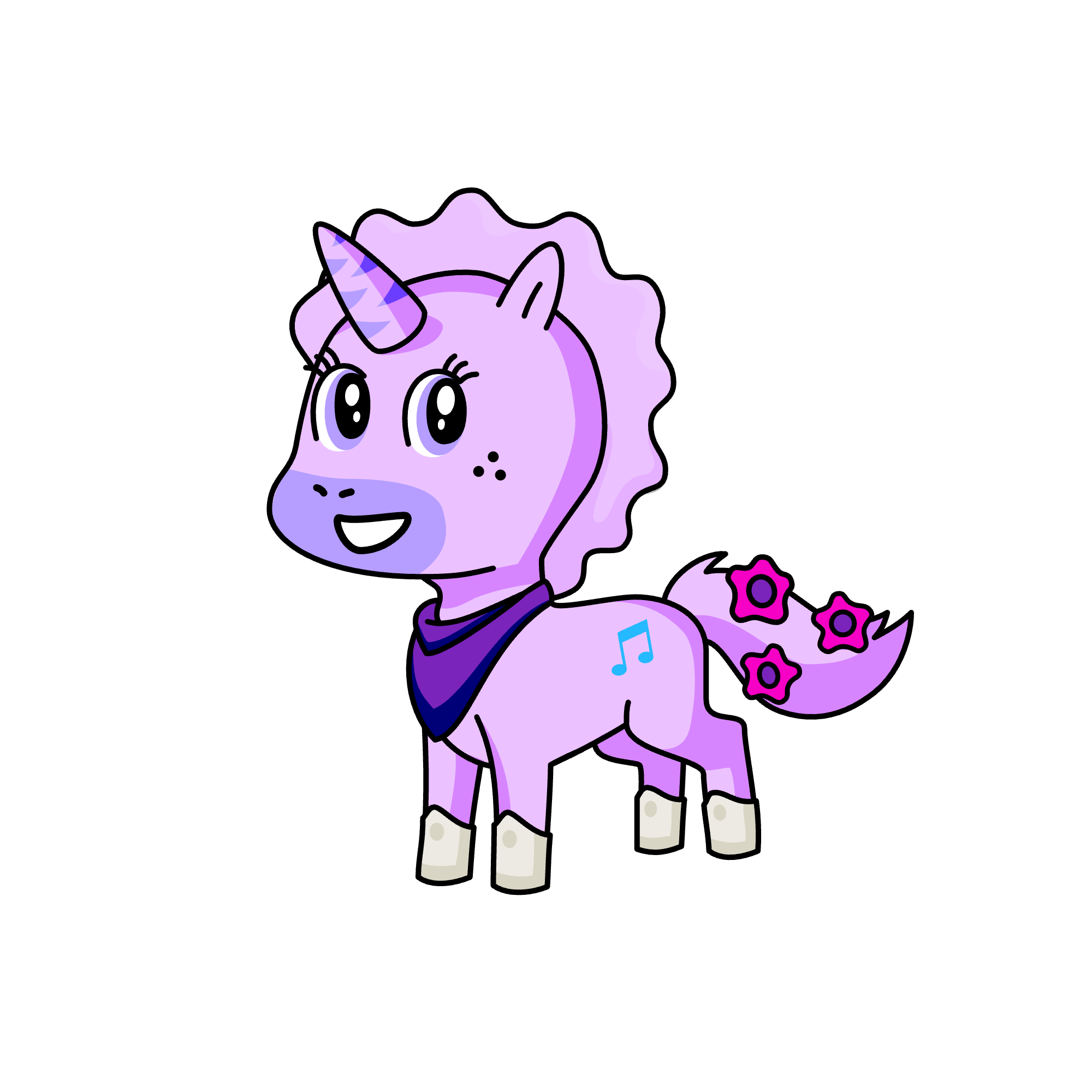 teine, the unicorn