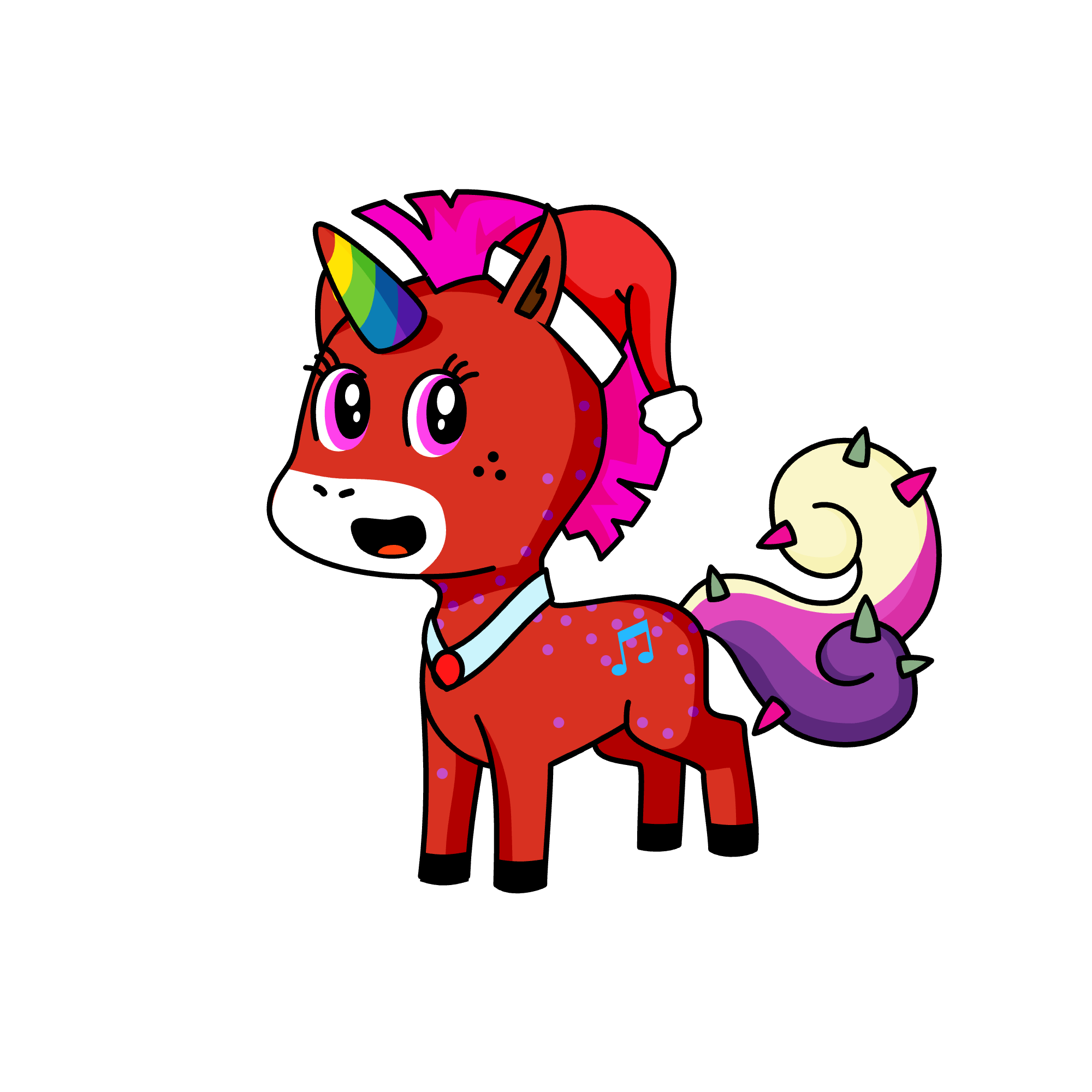 Super Sky, the unicorn