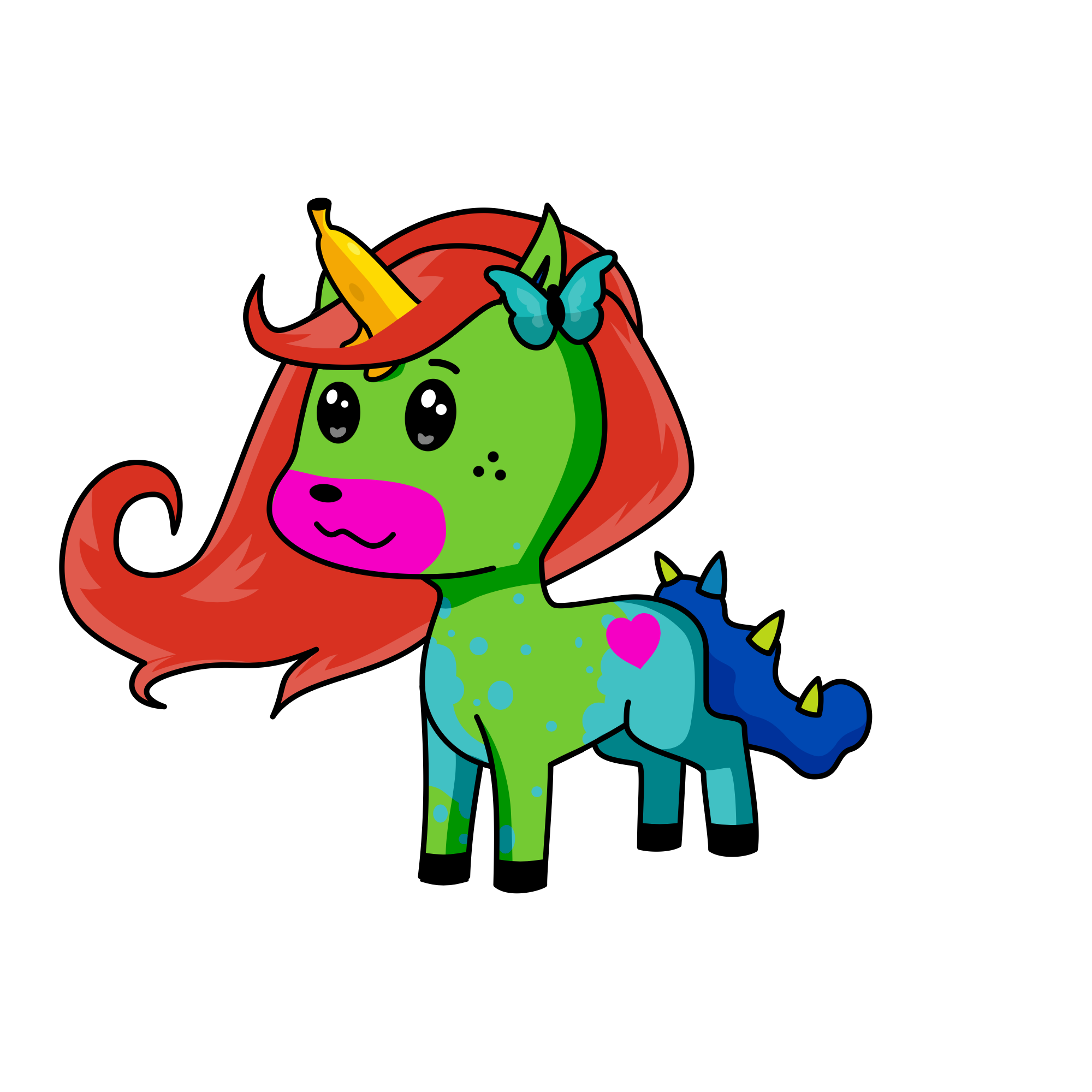 Lufysprzhljg lug😁 good go dawg at up, the unicorn