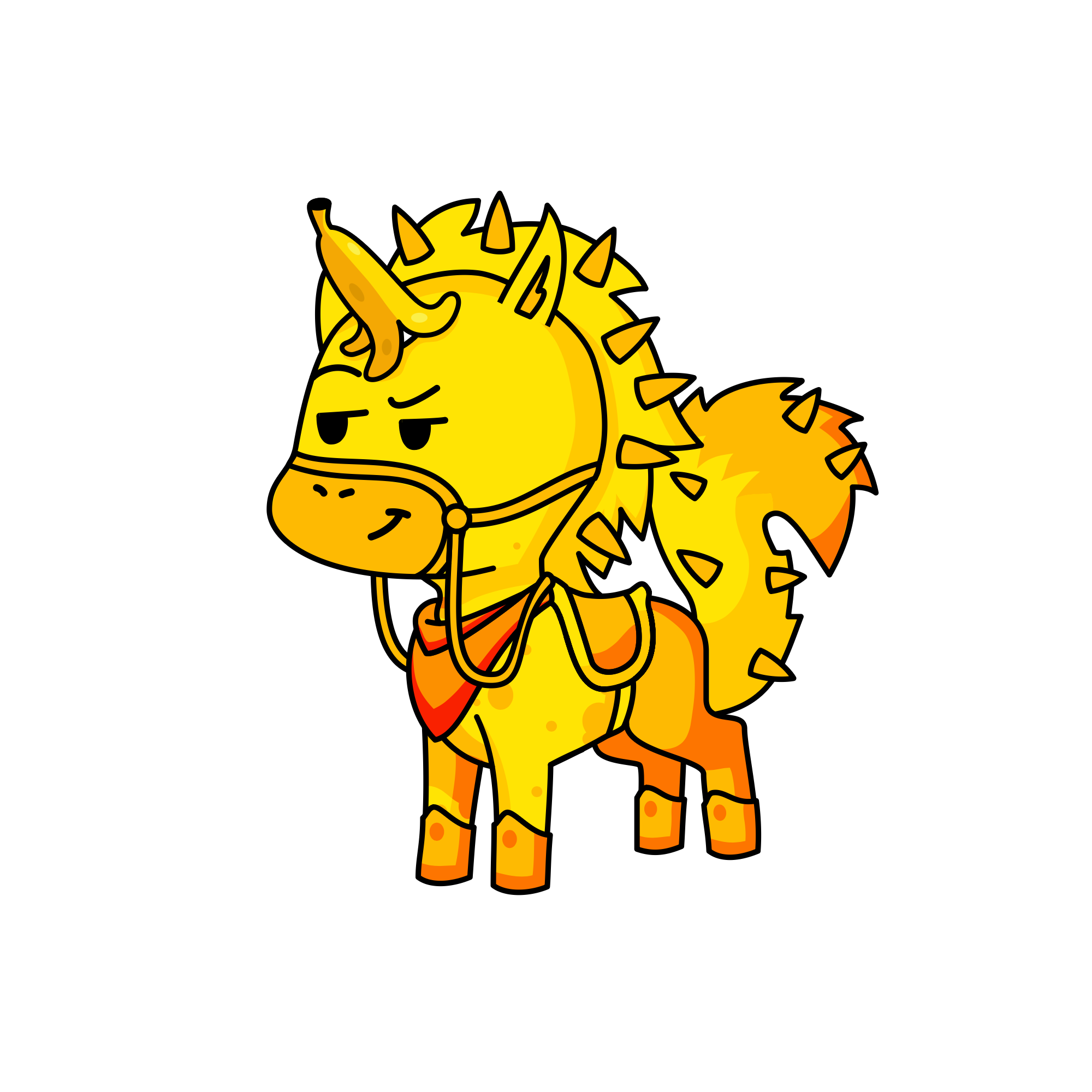 Banana, the unicorn