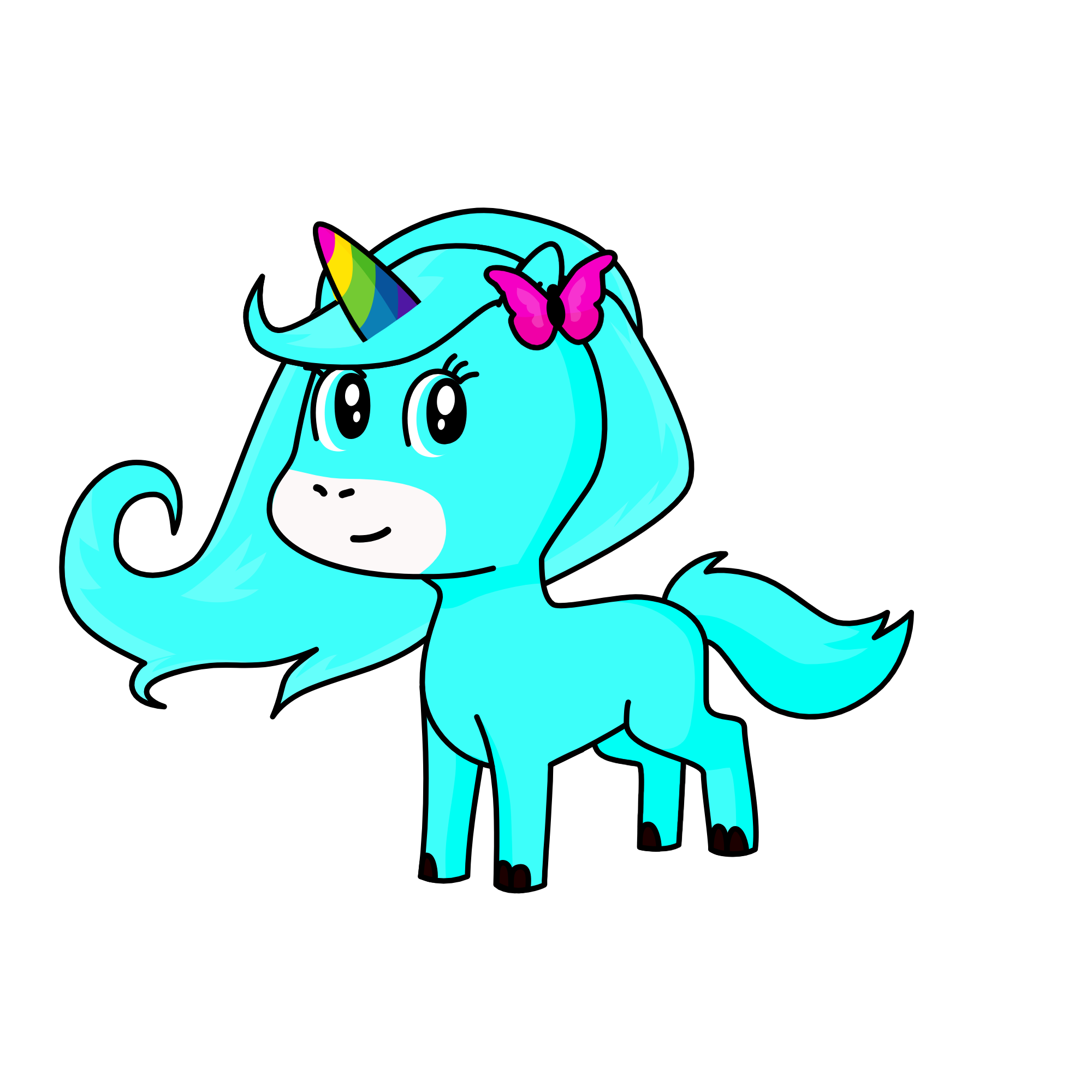 Emily, the unicorn