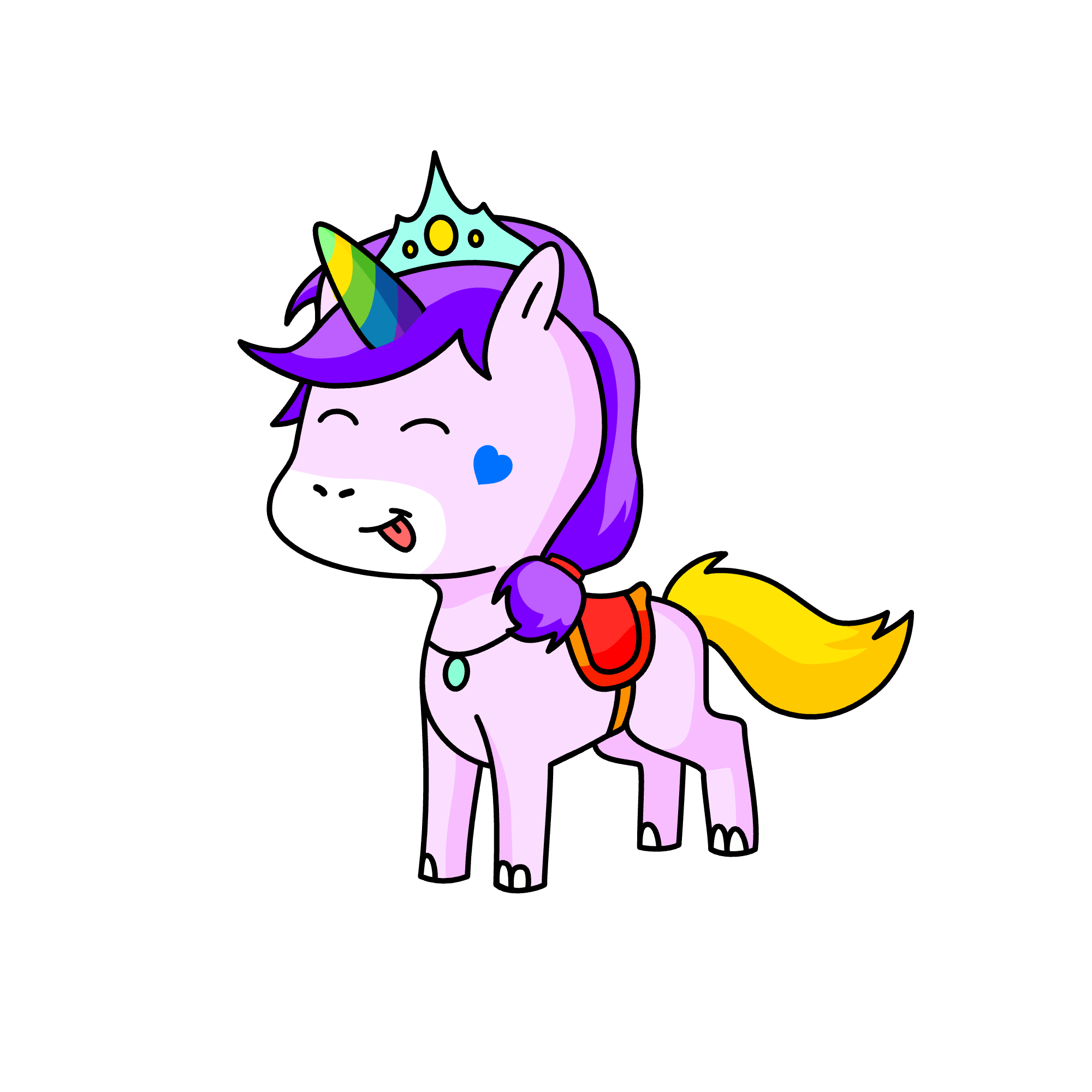 Amethyst, the unicorn