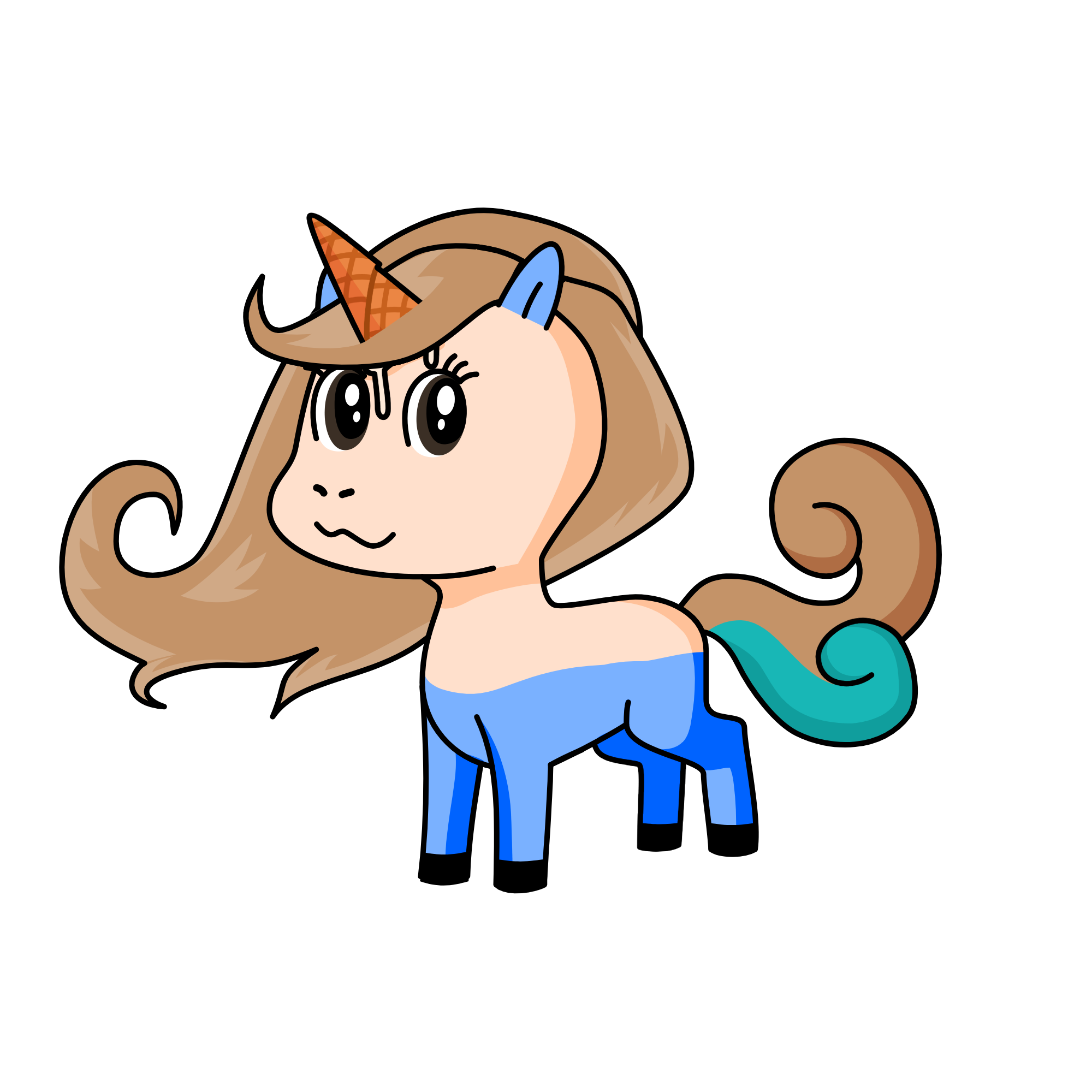 Victoria, the unicorn