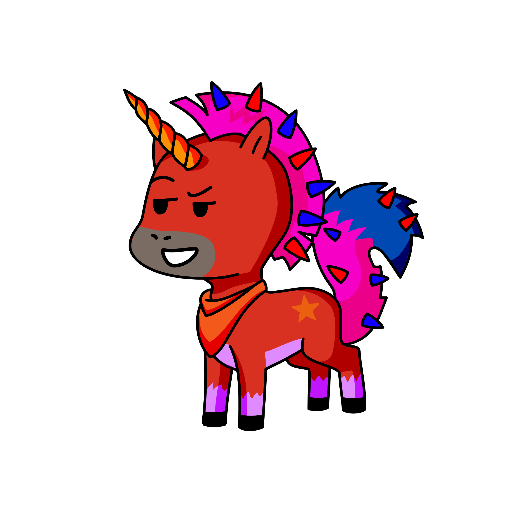 Unicorn Star, the unicorn