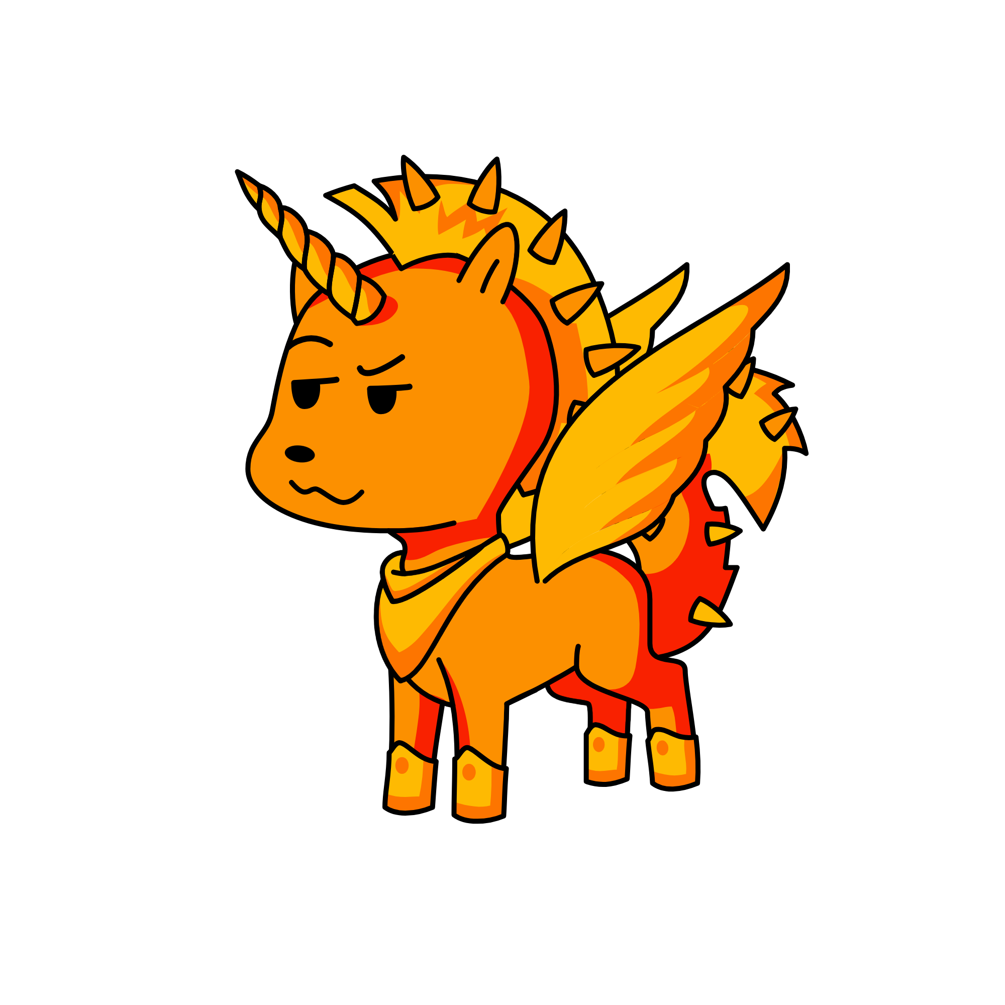 Uncle Goldfish :D, the unicorn