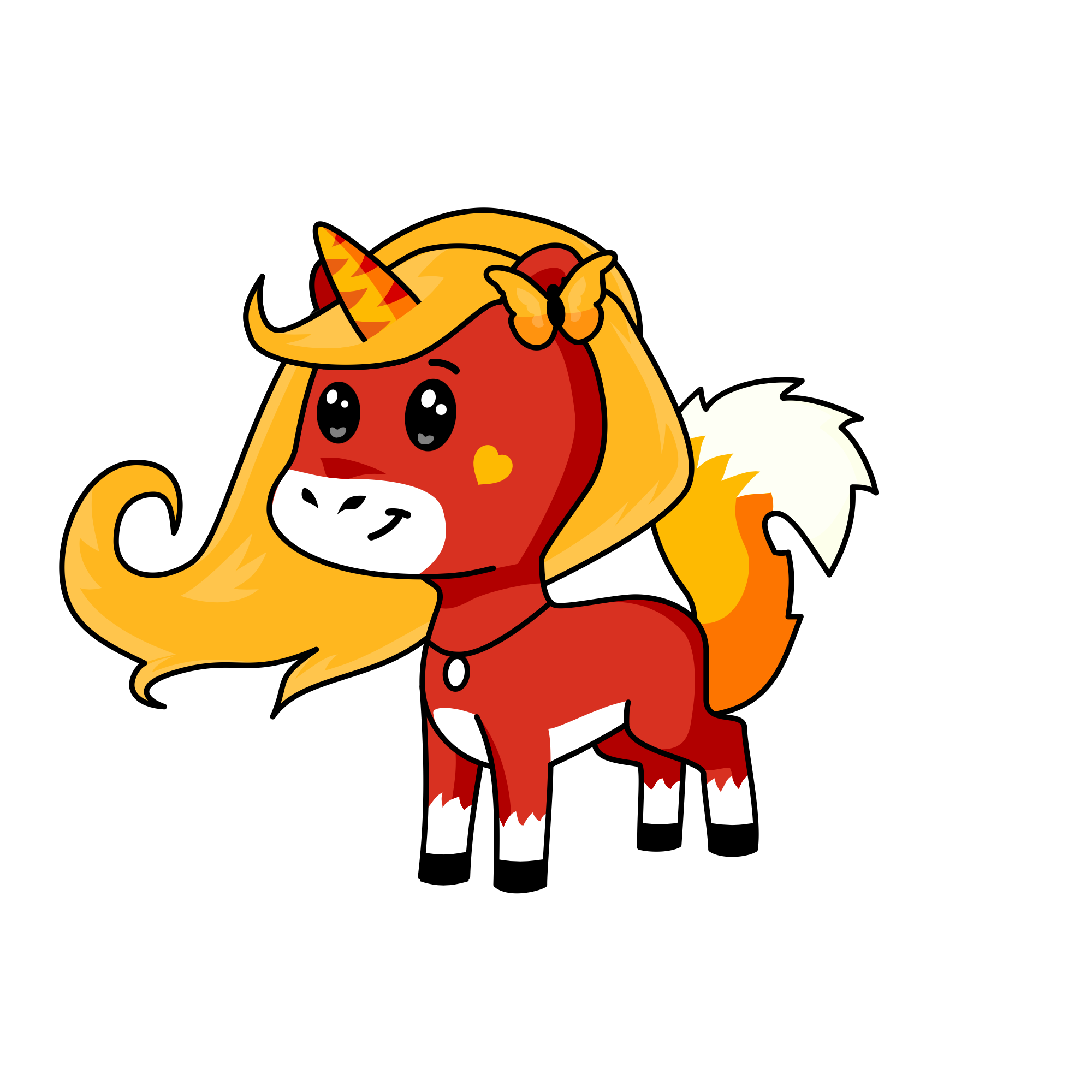 Scarlet , the unicorn