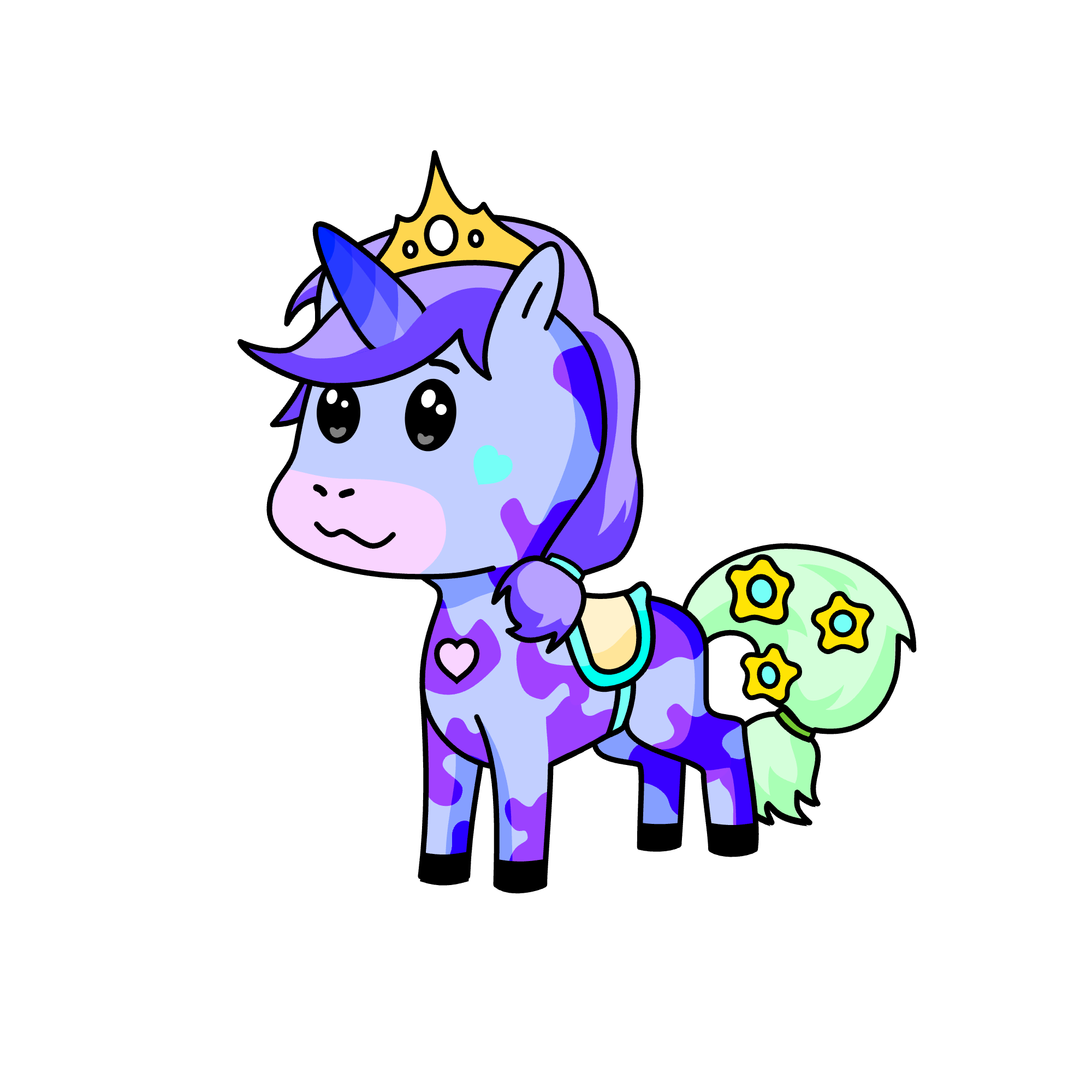 Colour Unicorn, the unicorn