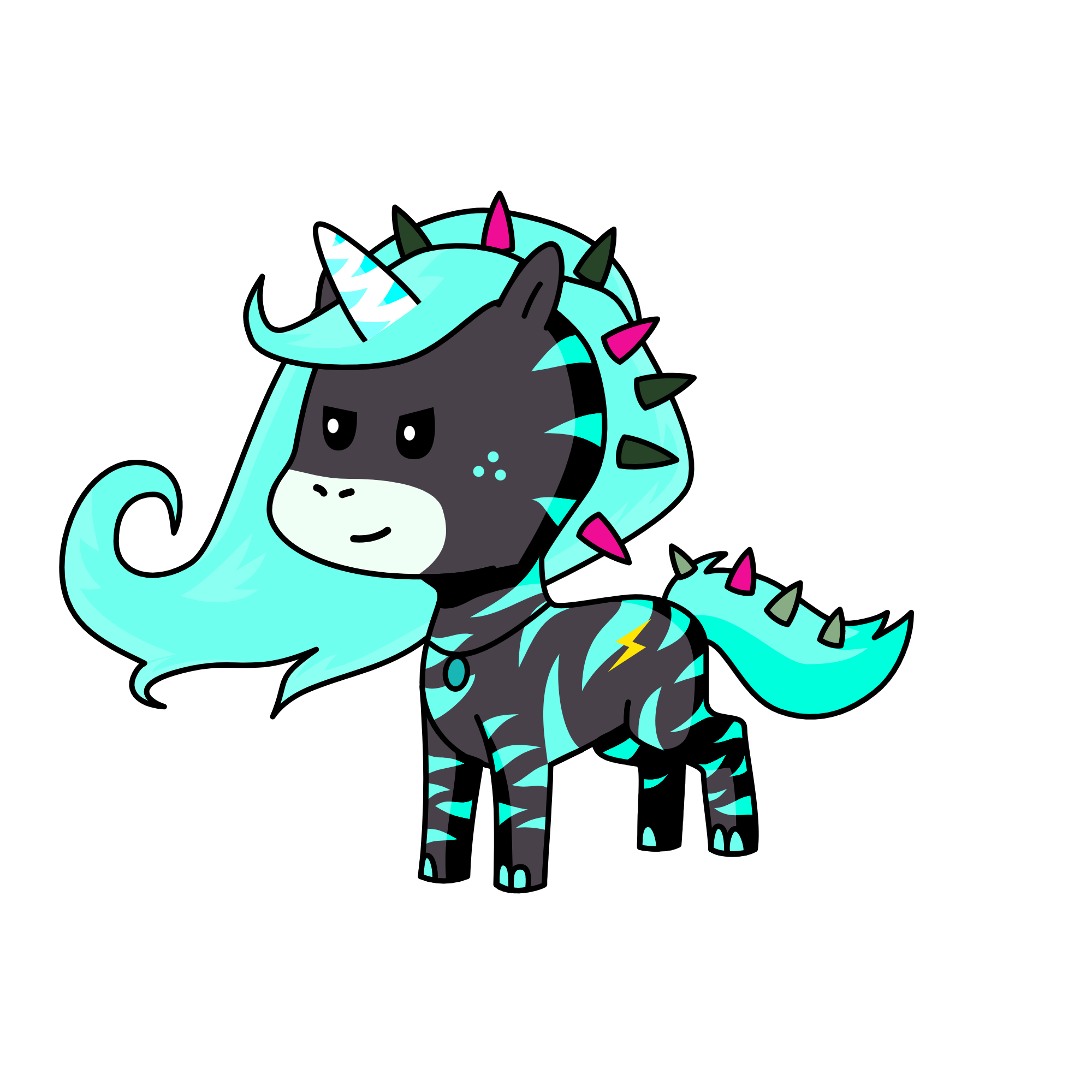 Gwen, the unicorn