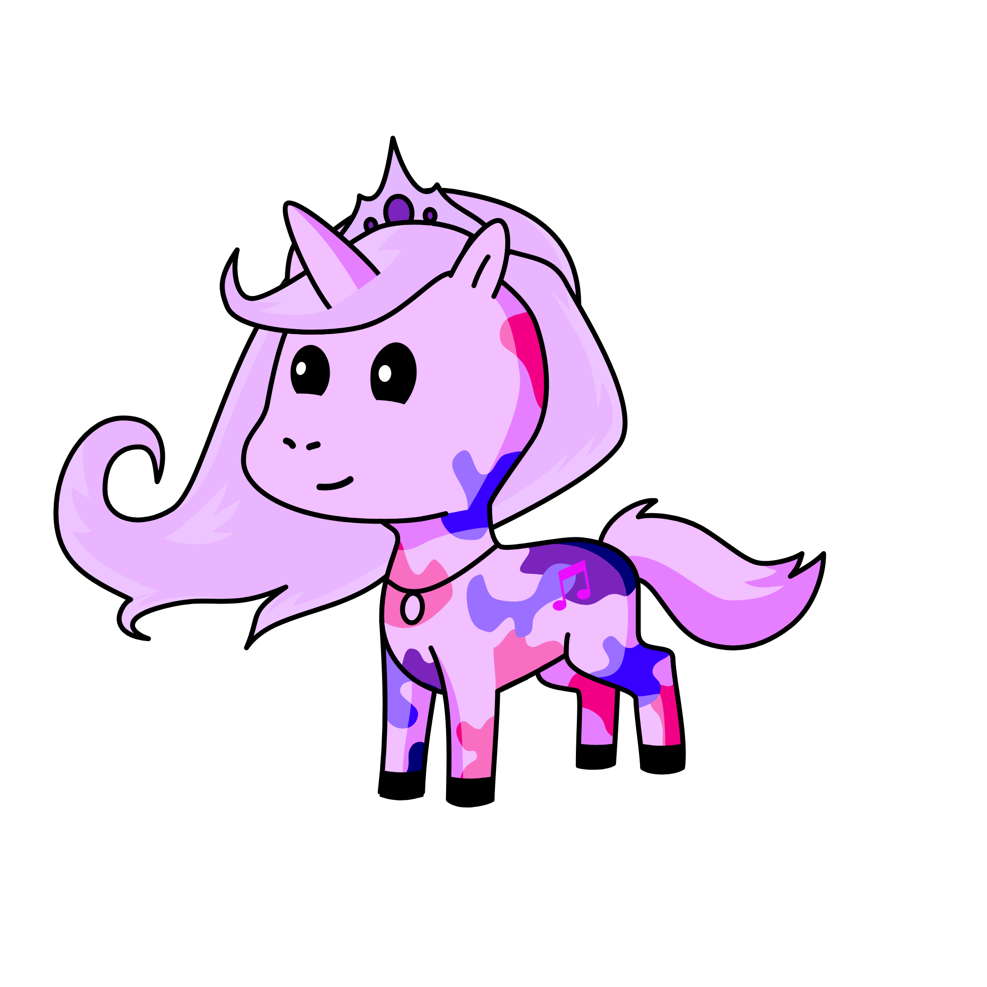 pinkie, the unicorn