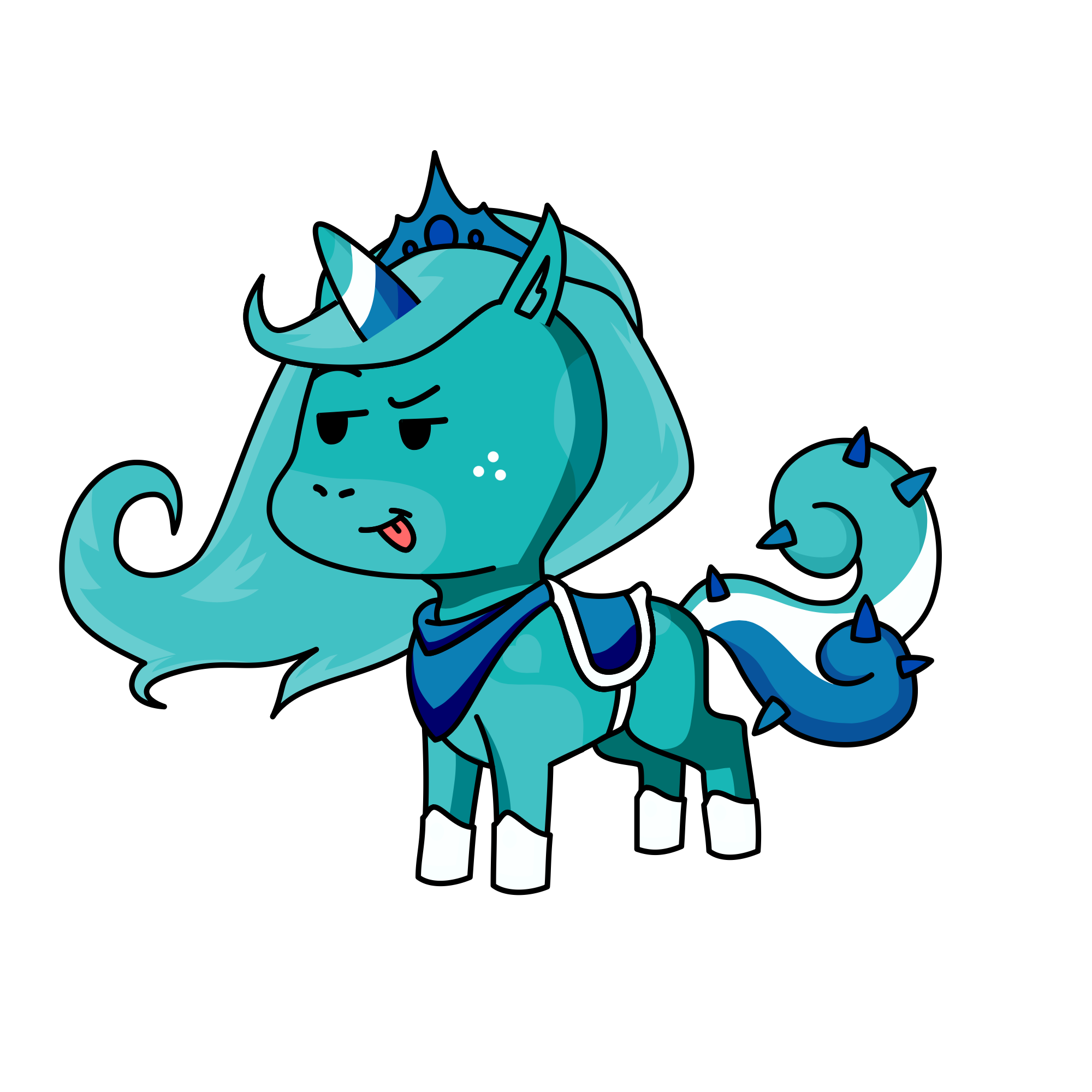 Gay, the unicorn