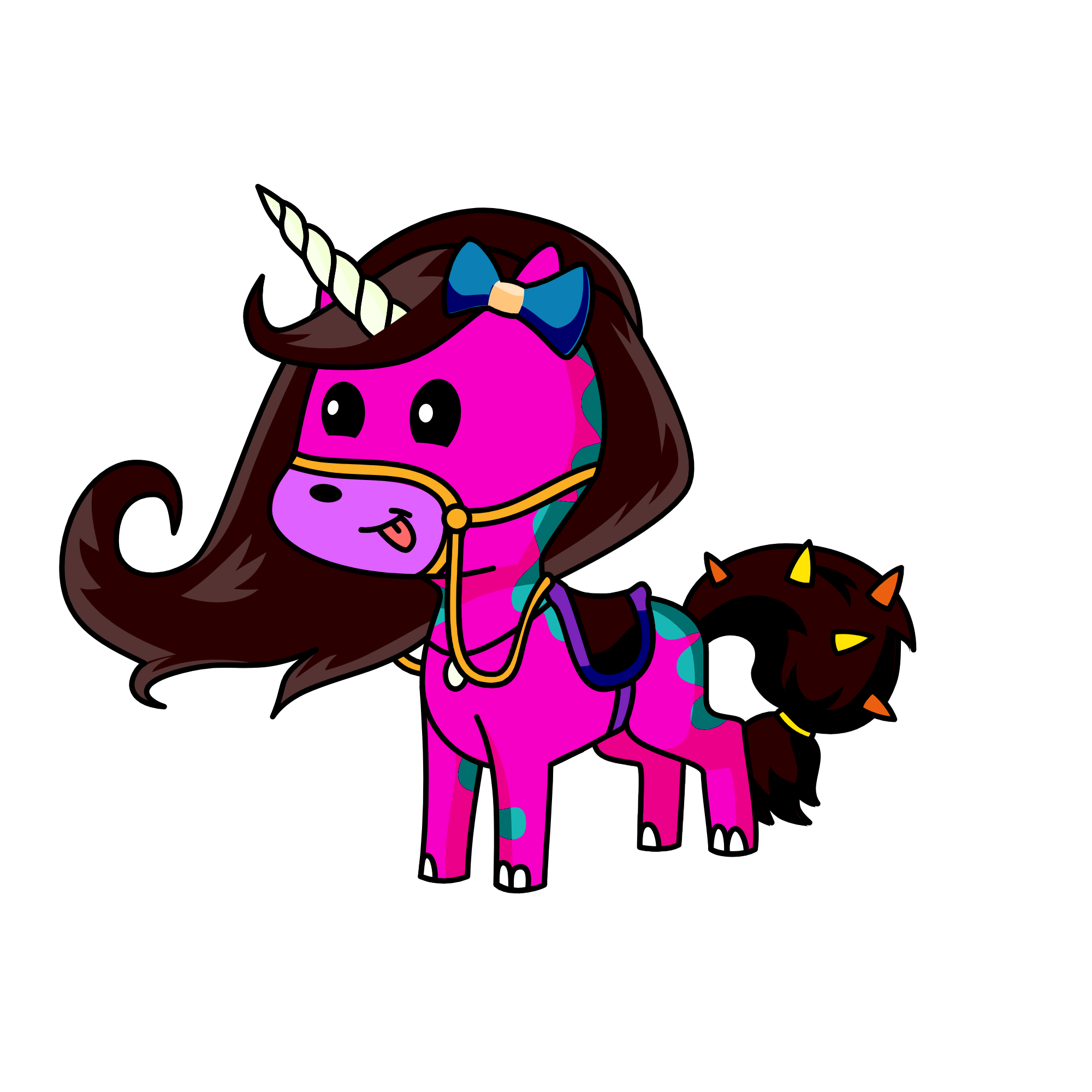 pinky, the unicorn