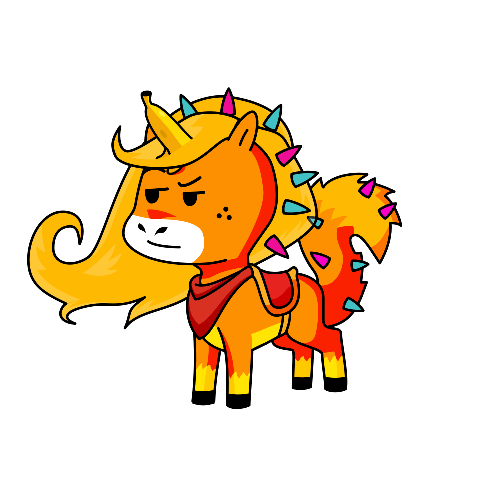 Oh McDonald had a fuck, the unicorn