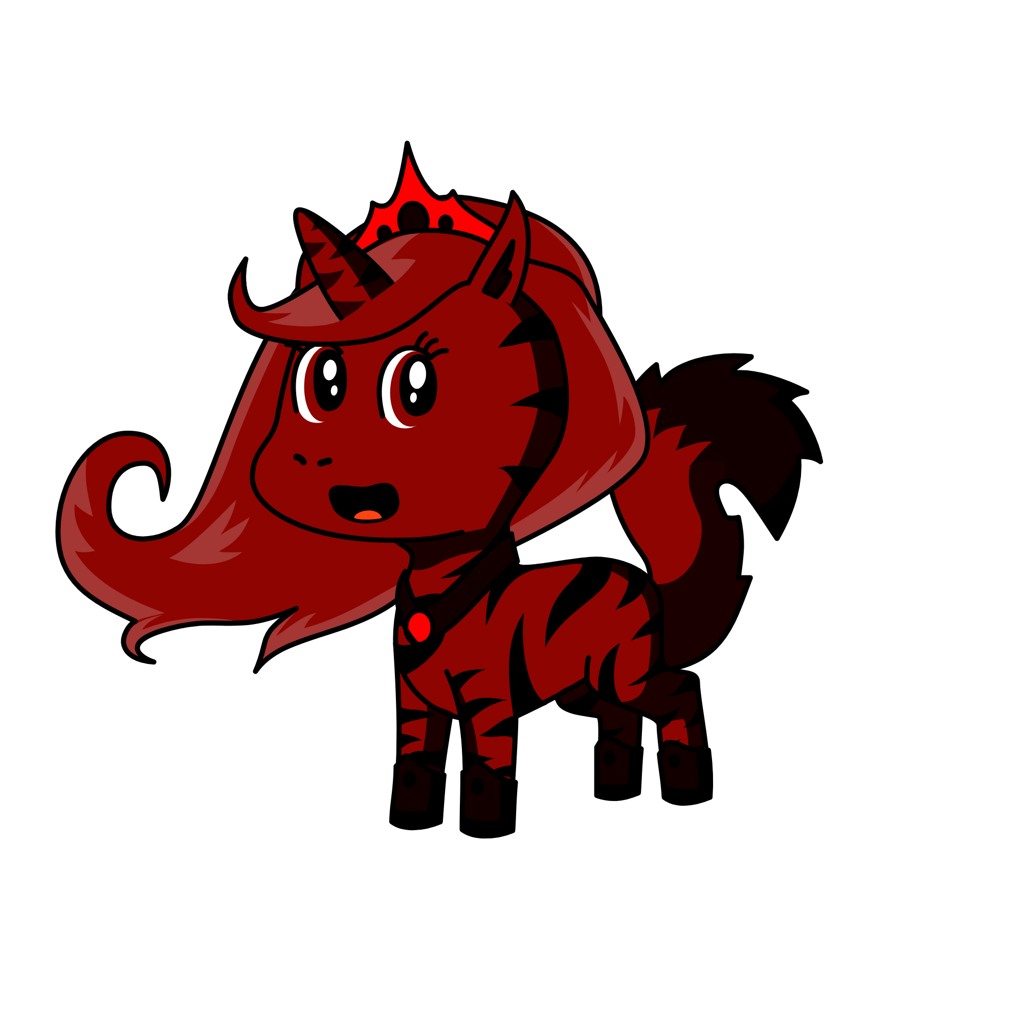 Firey, the unicorn