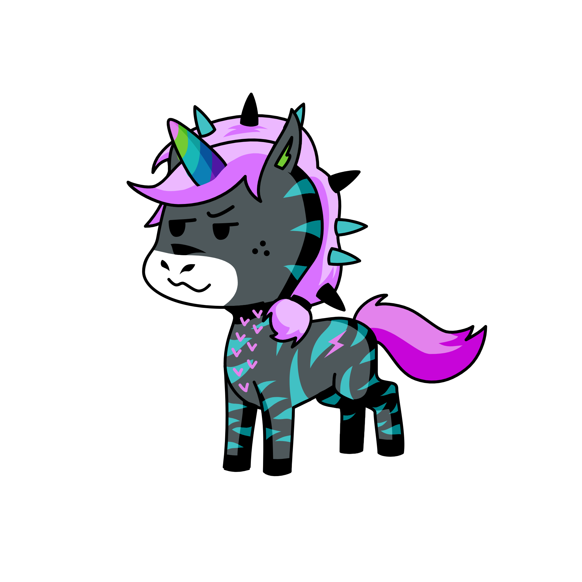 scenemocorn, the unicorn
