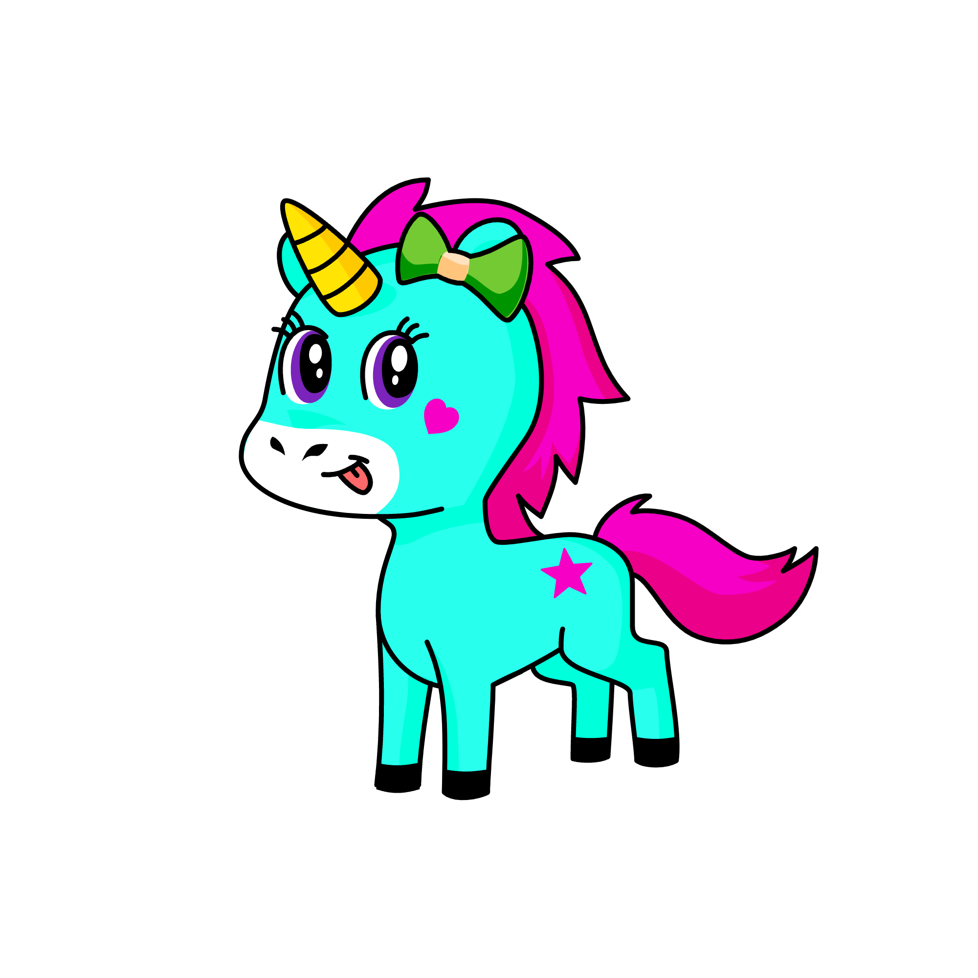 cupcake oboma sprinkles , the unicorn