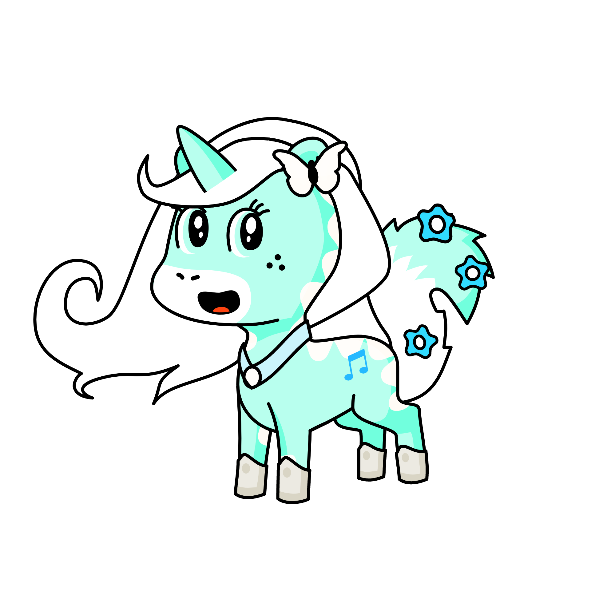 snowflake , the unicorn