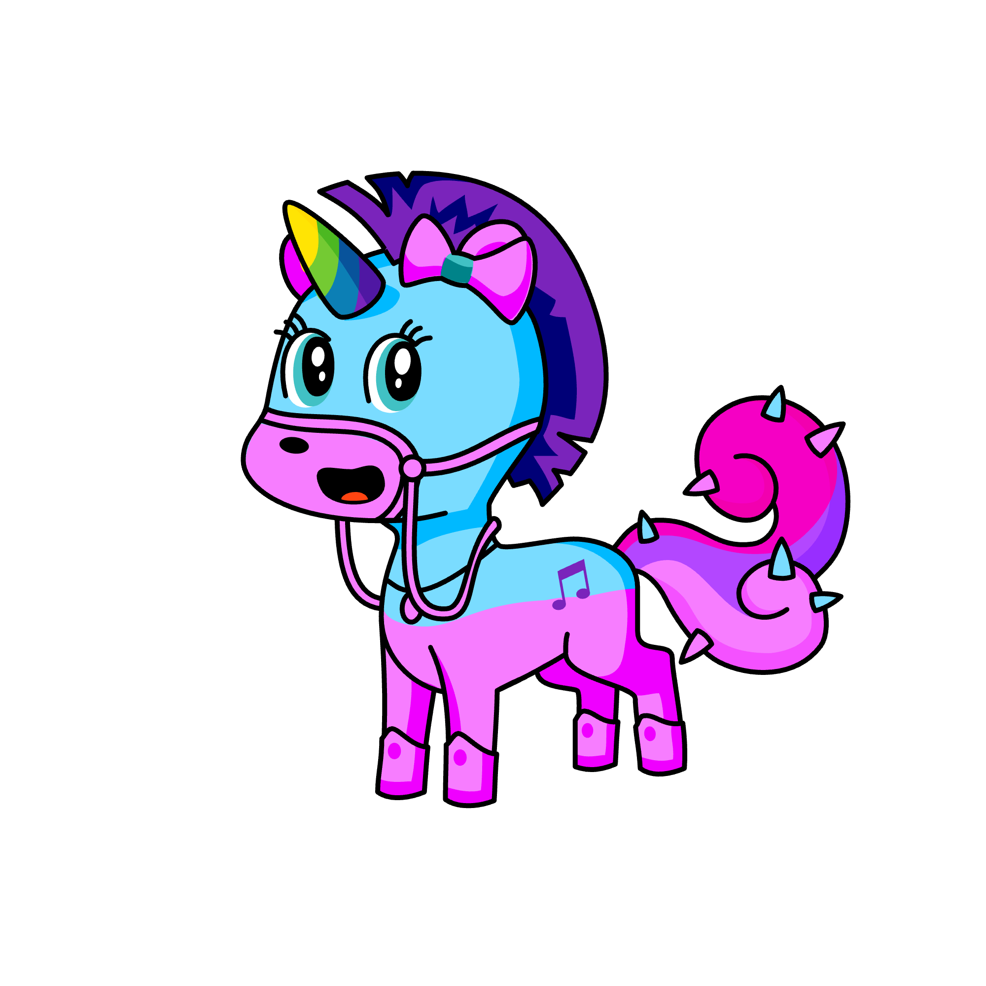 cupcake, the unicorn