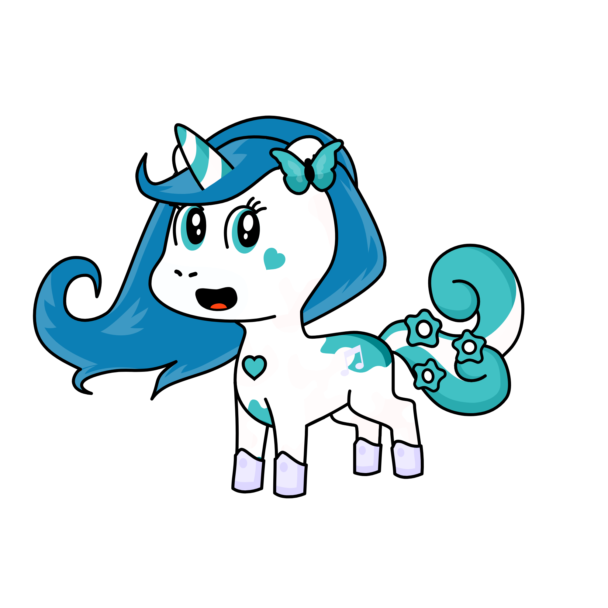 Skyia, the unicorn