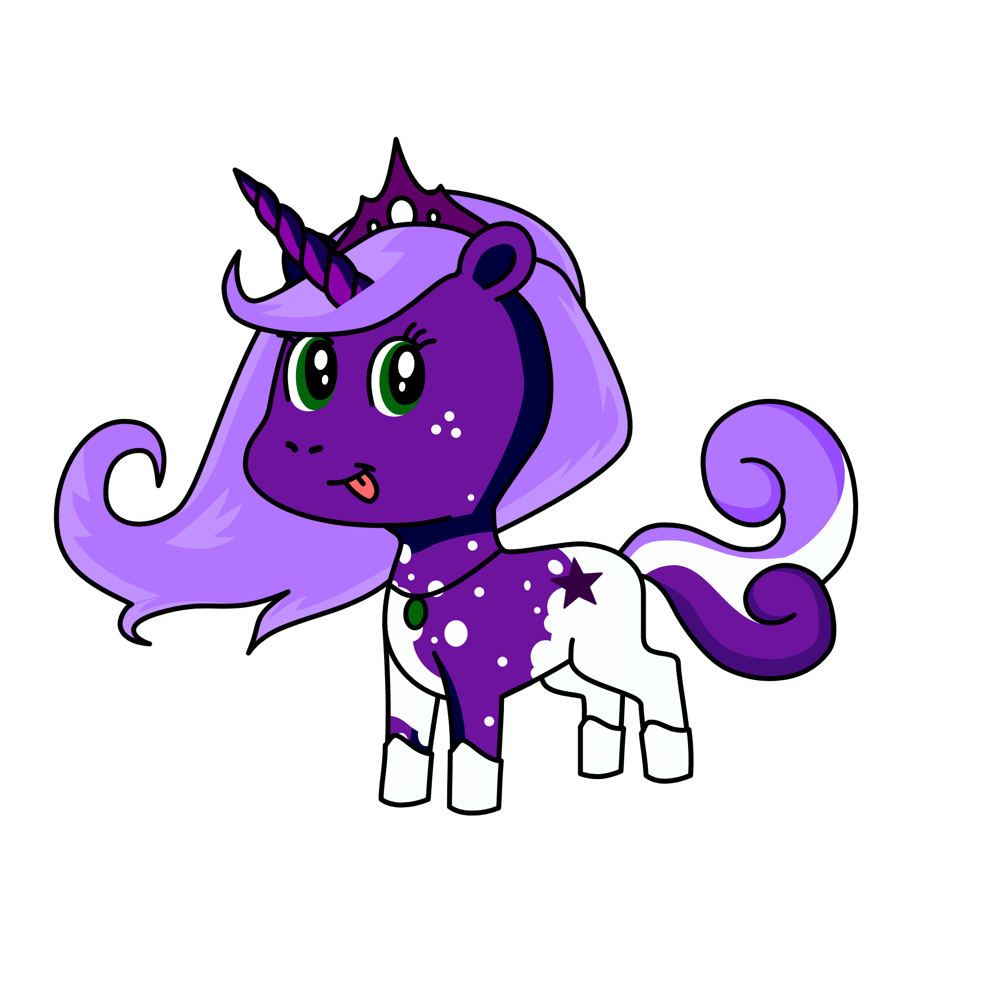 winter, the unicorn