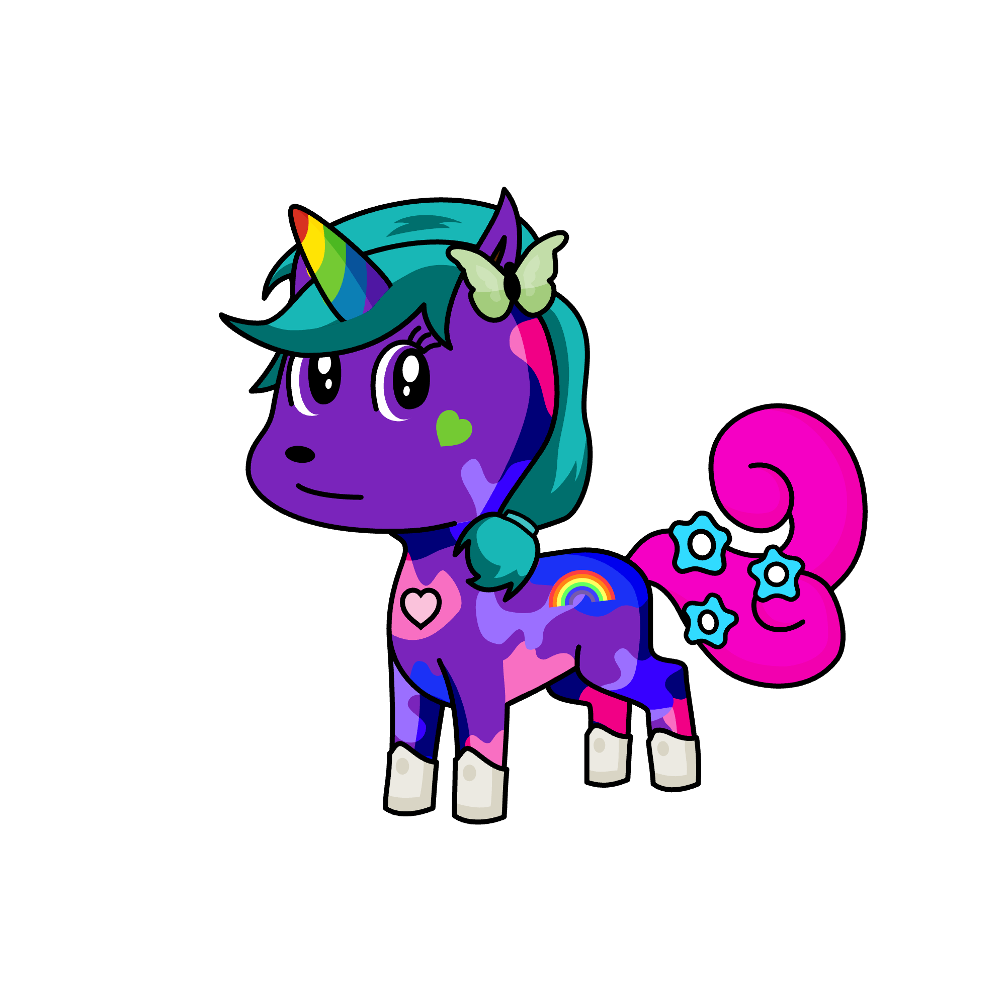Emily, the unicorn