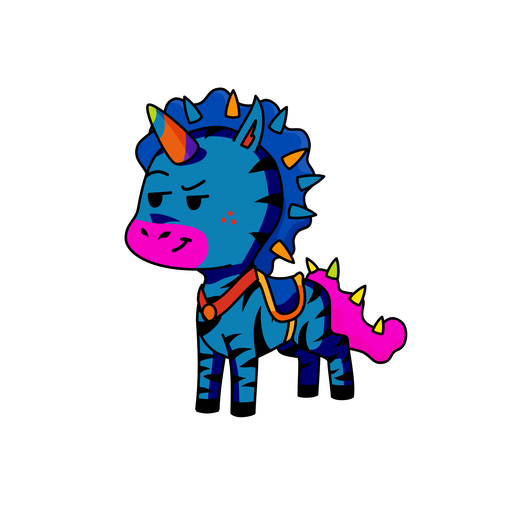 firelight, the unicorn