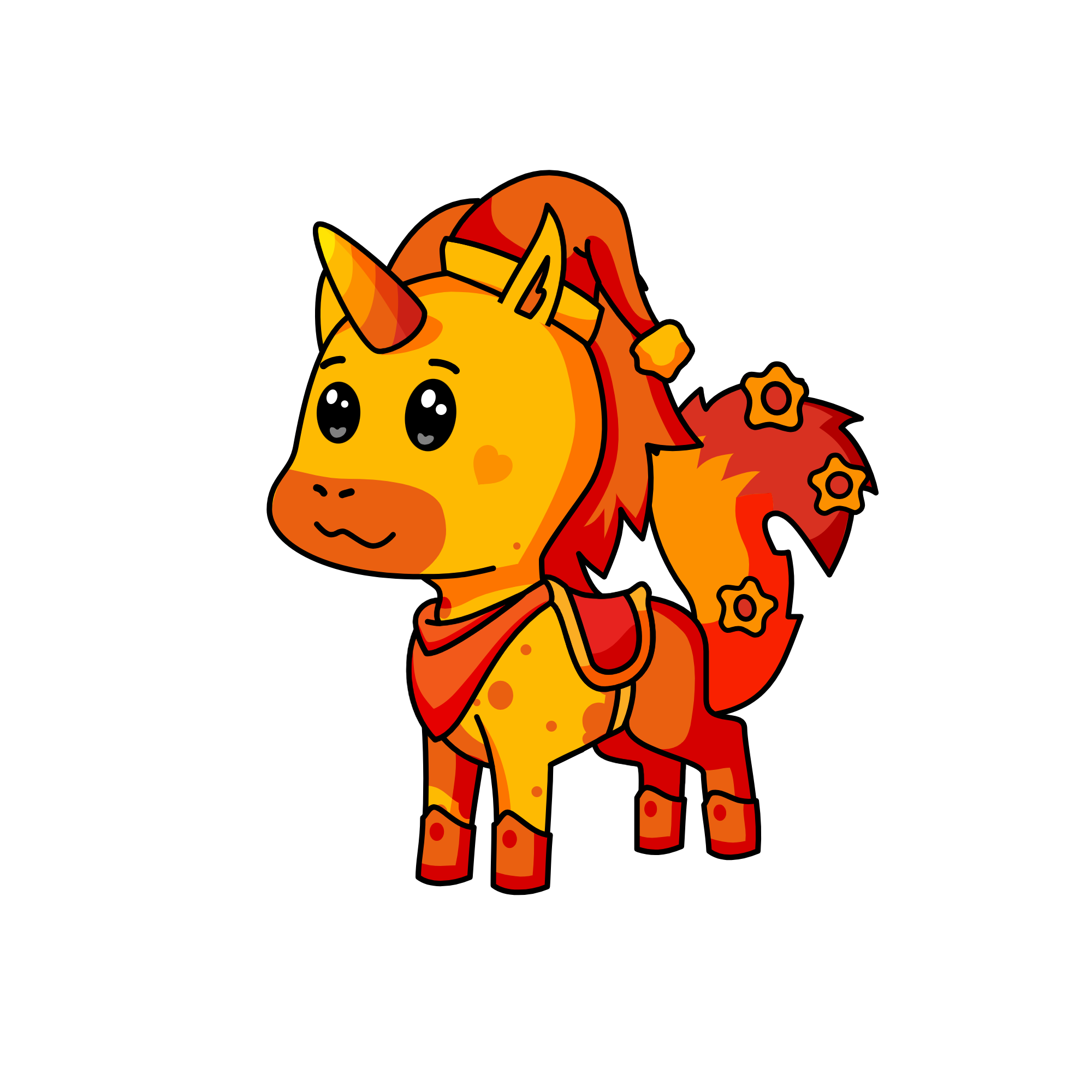 starfire, the unicorn
