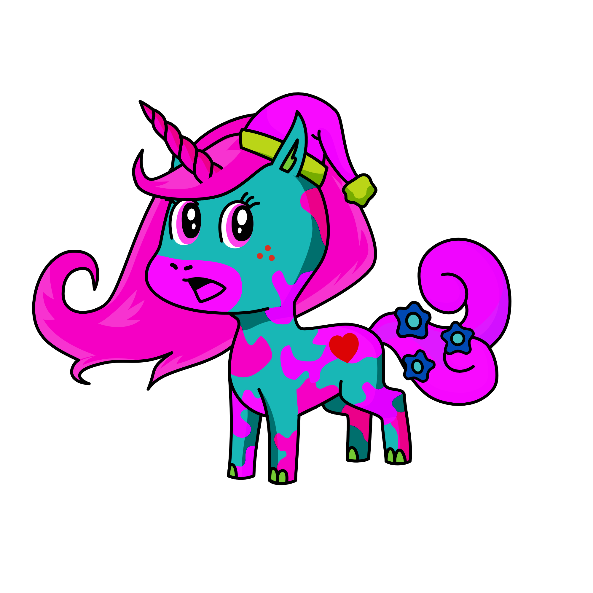 catbolp, the unicorn