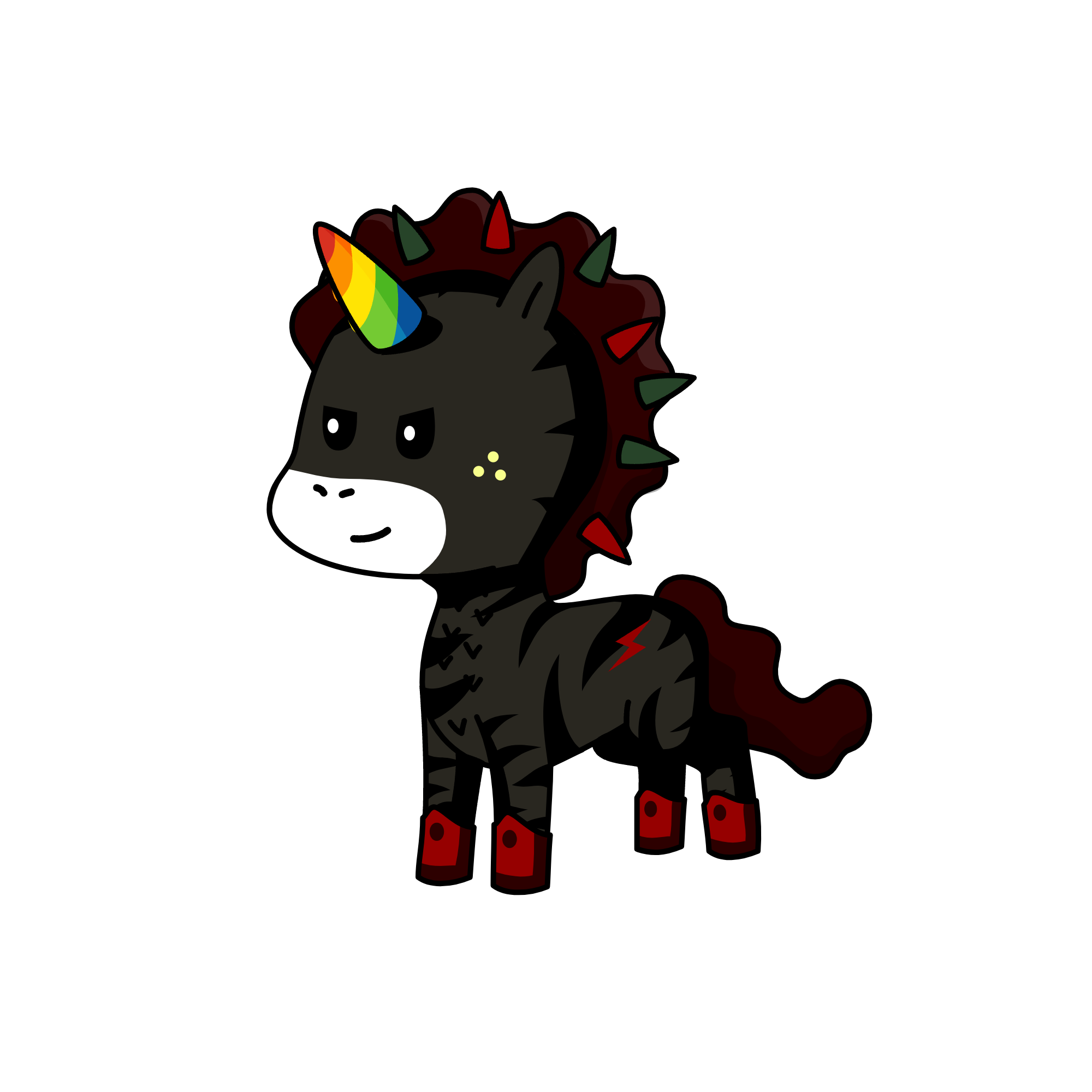 evil bob, the unicorn
