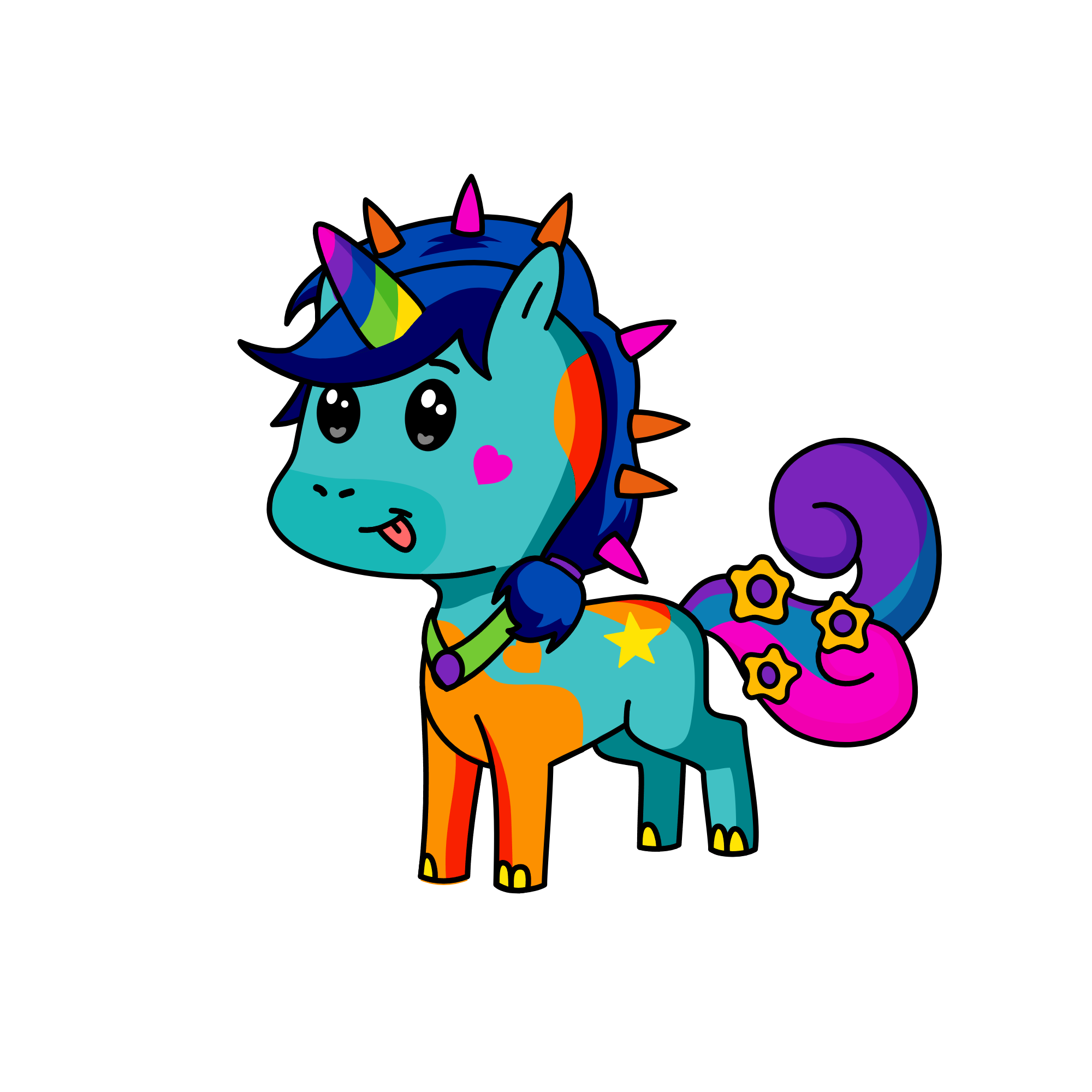 Pietra's unicorn <3, the unicorn