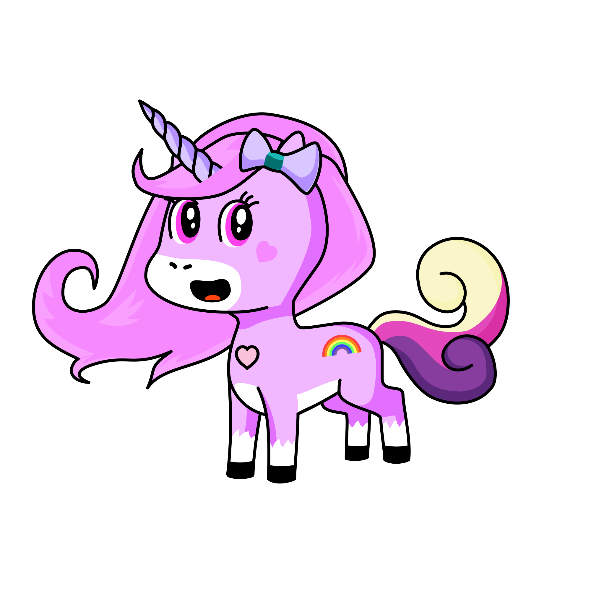 Amber, the unicorn