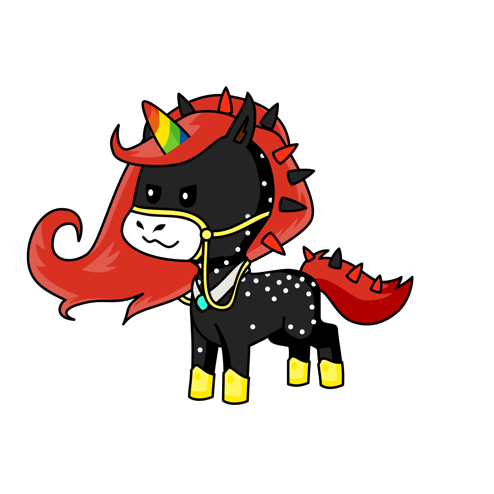 Shadow night, the unicorn