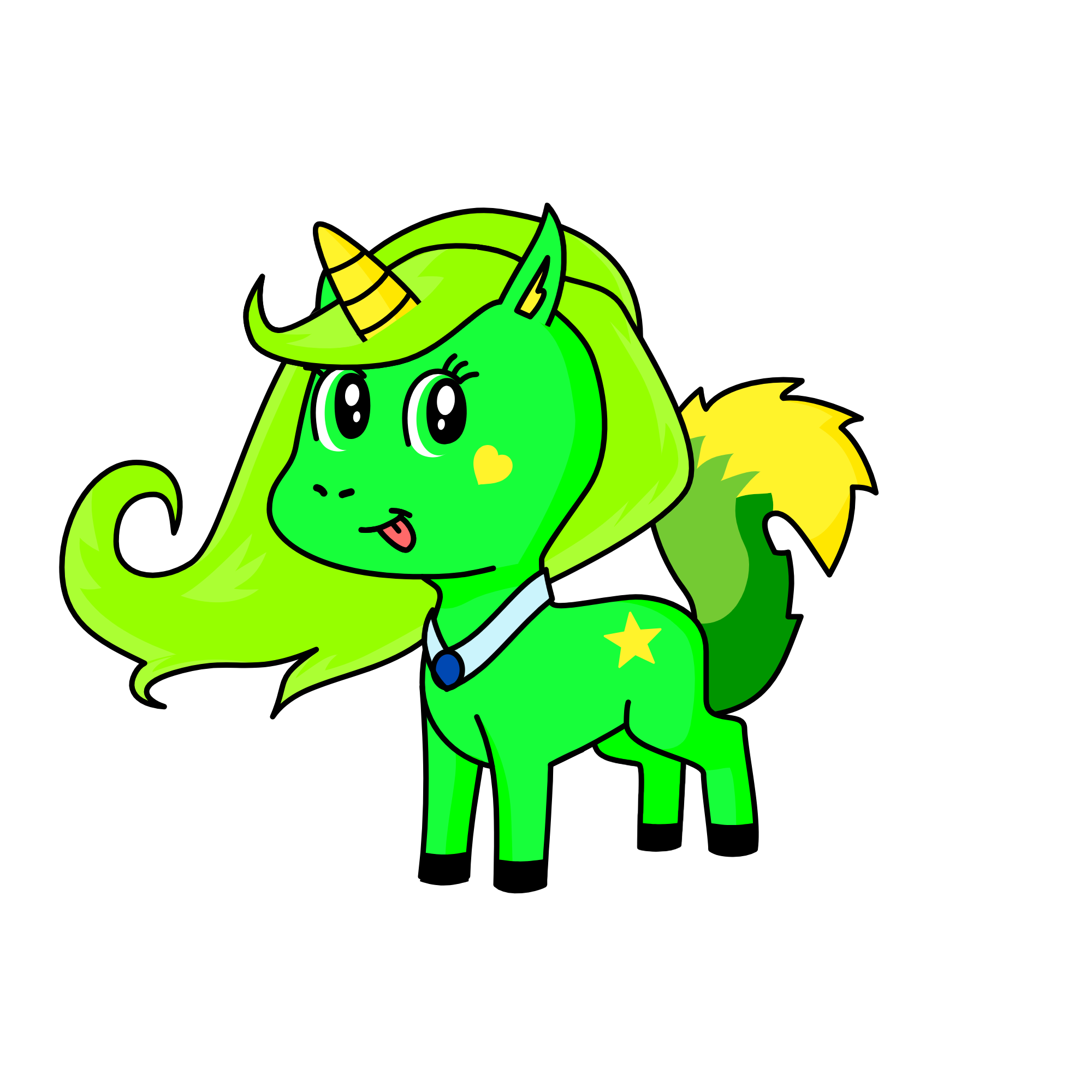 Neko(ノ◕ヮ◕)ノ*.✧, the unicorn