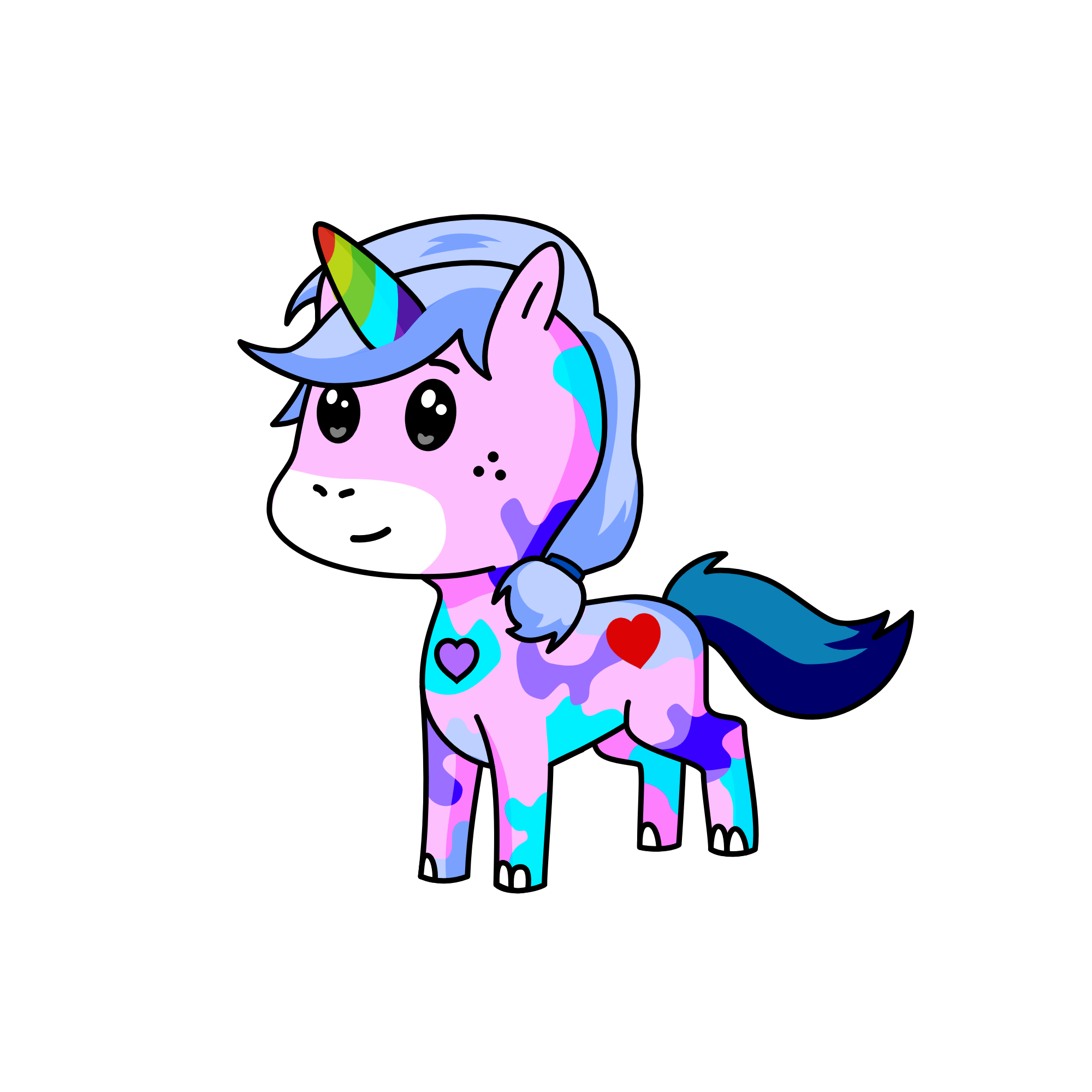 Darina, the unicorn