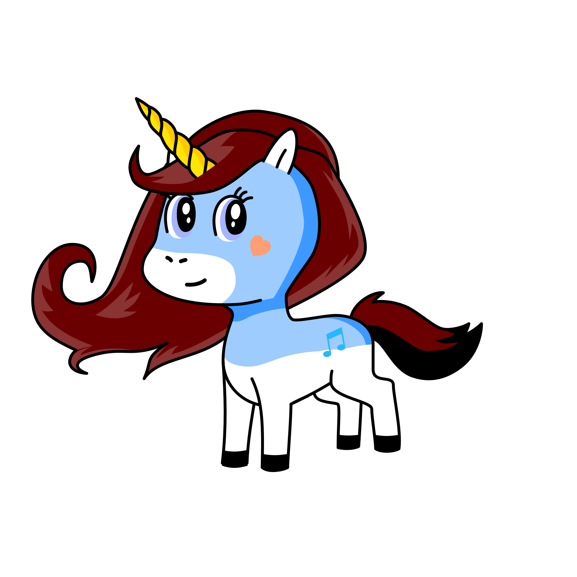 Andrea, the unicorn