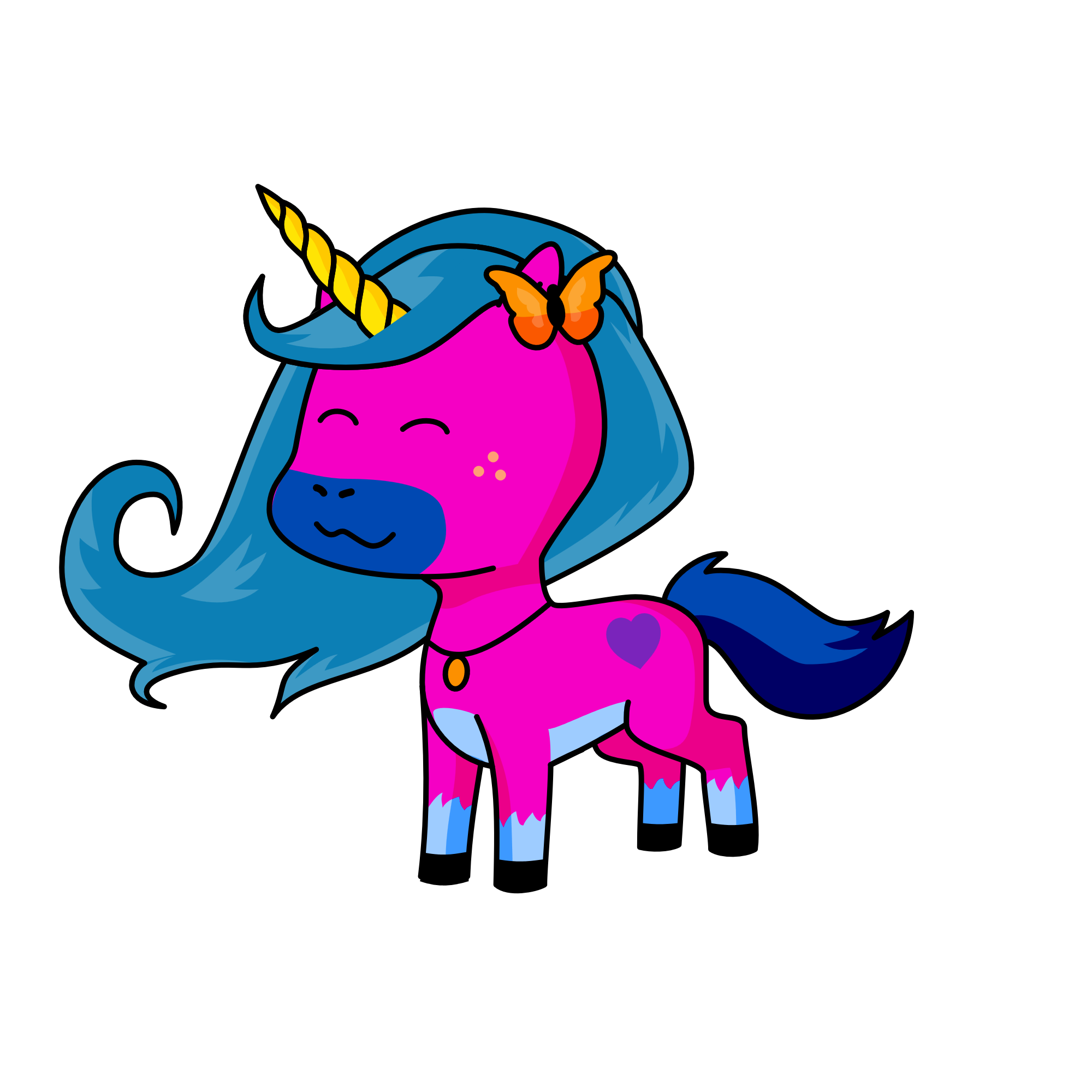 Natalie, the unicorn