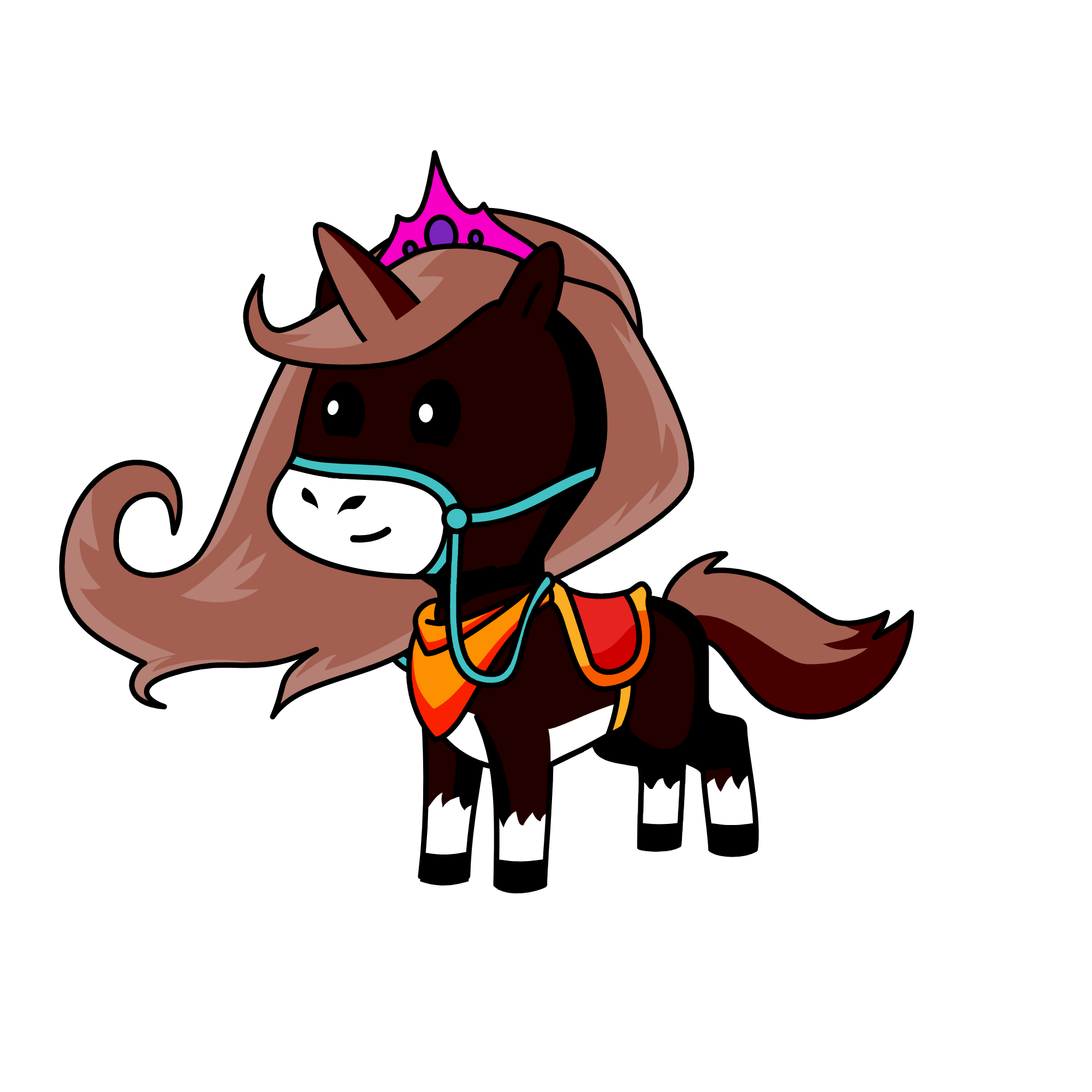 Lucy (this is what She looks like), the unicorn
