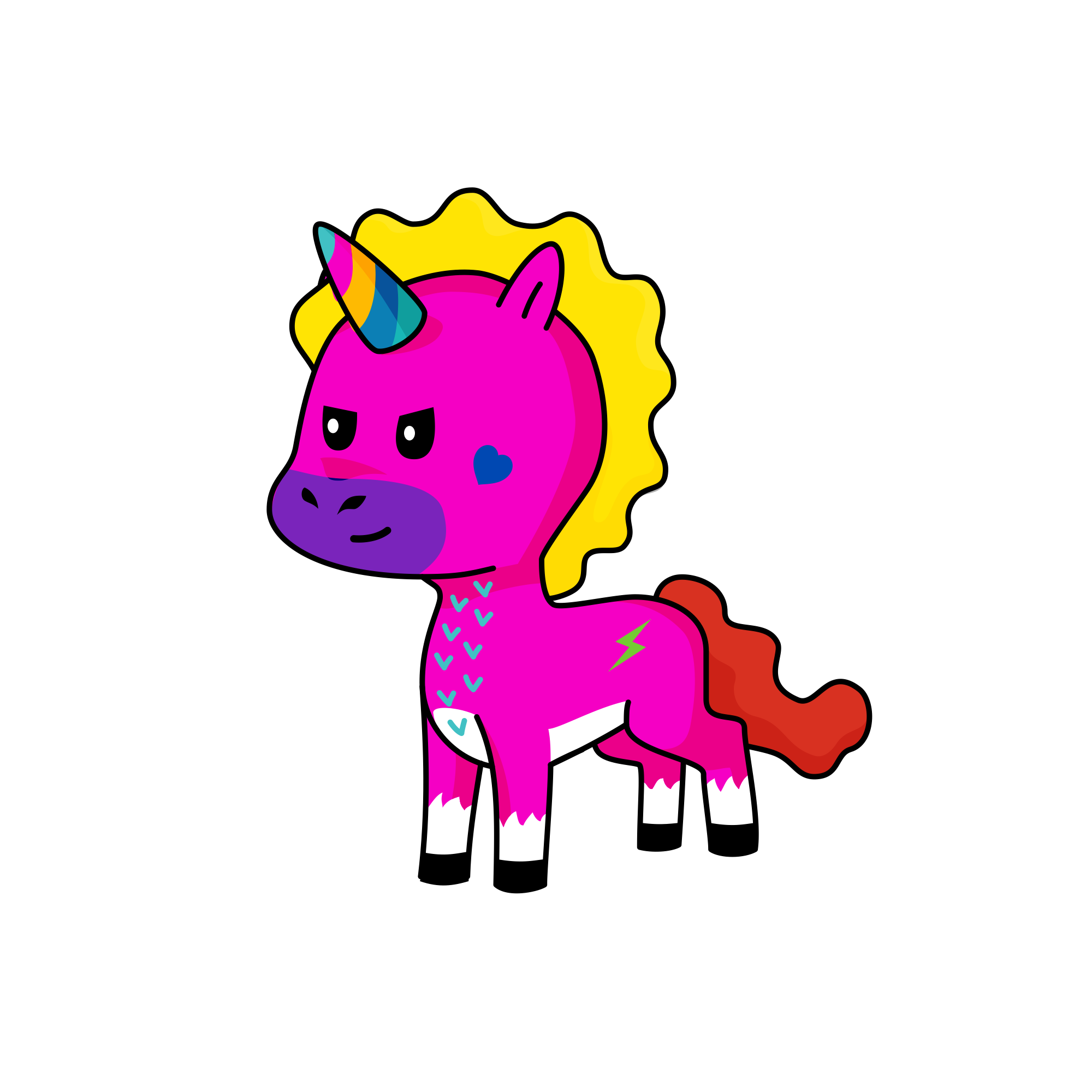 Bitch, the unicorn