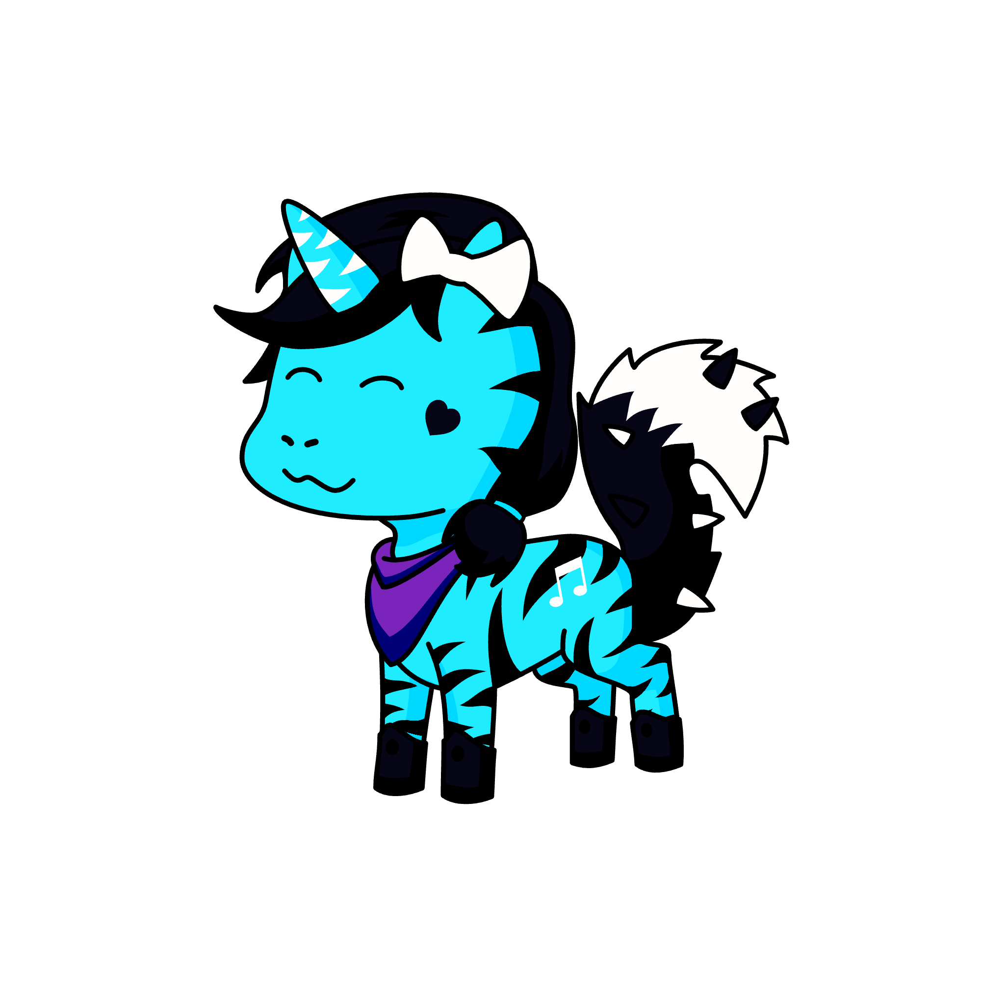 Kazzleberry, the unicorn