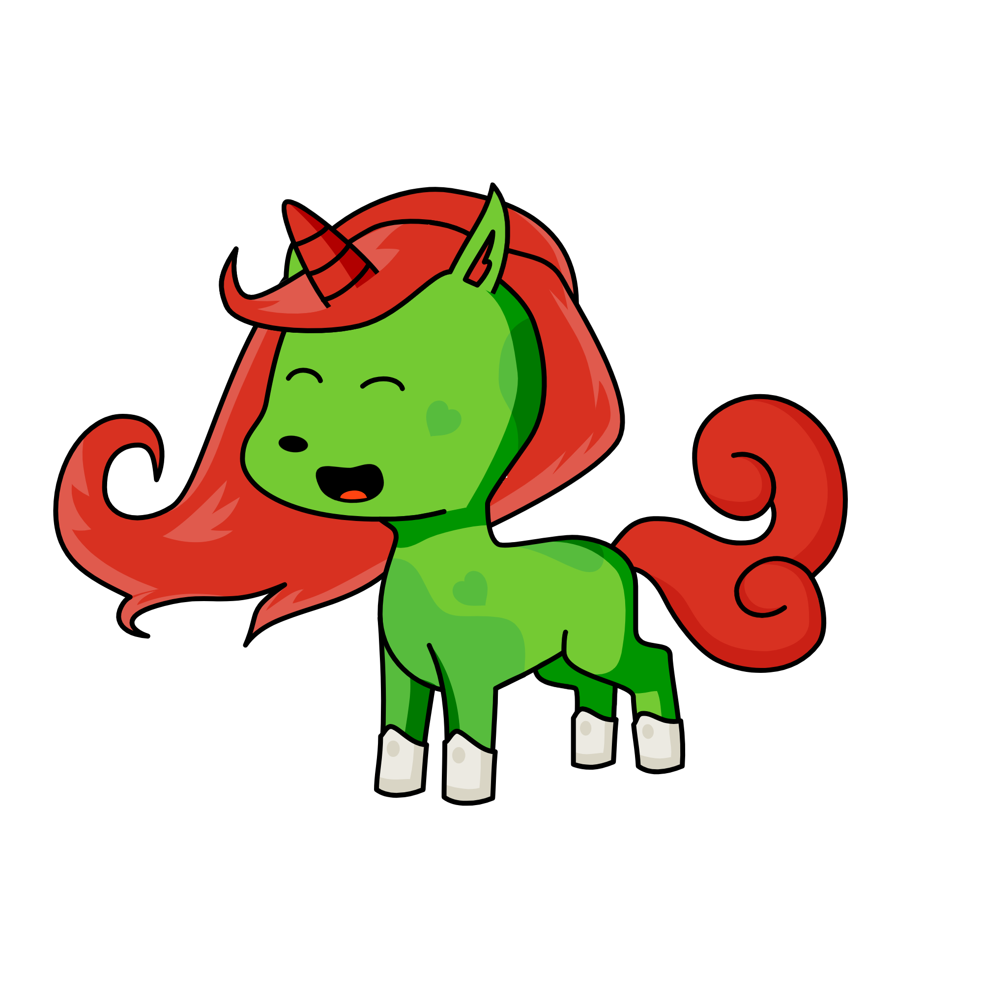 woww this is Gianna's unicorn, the unicorn