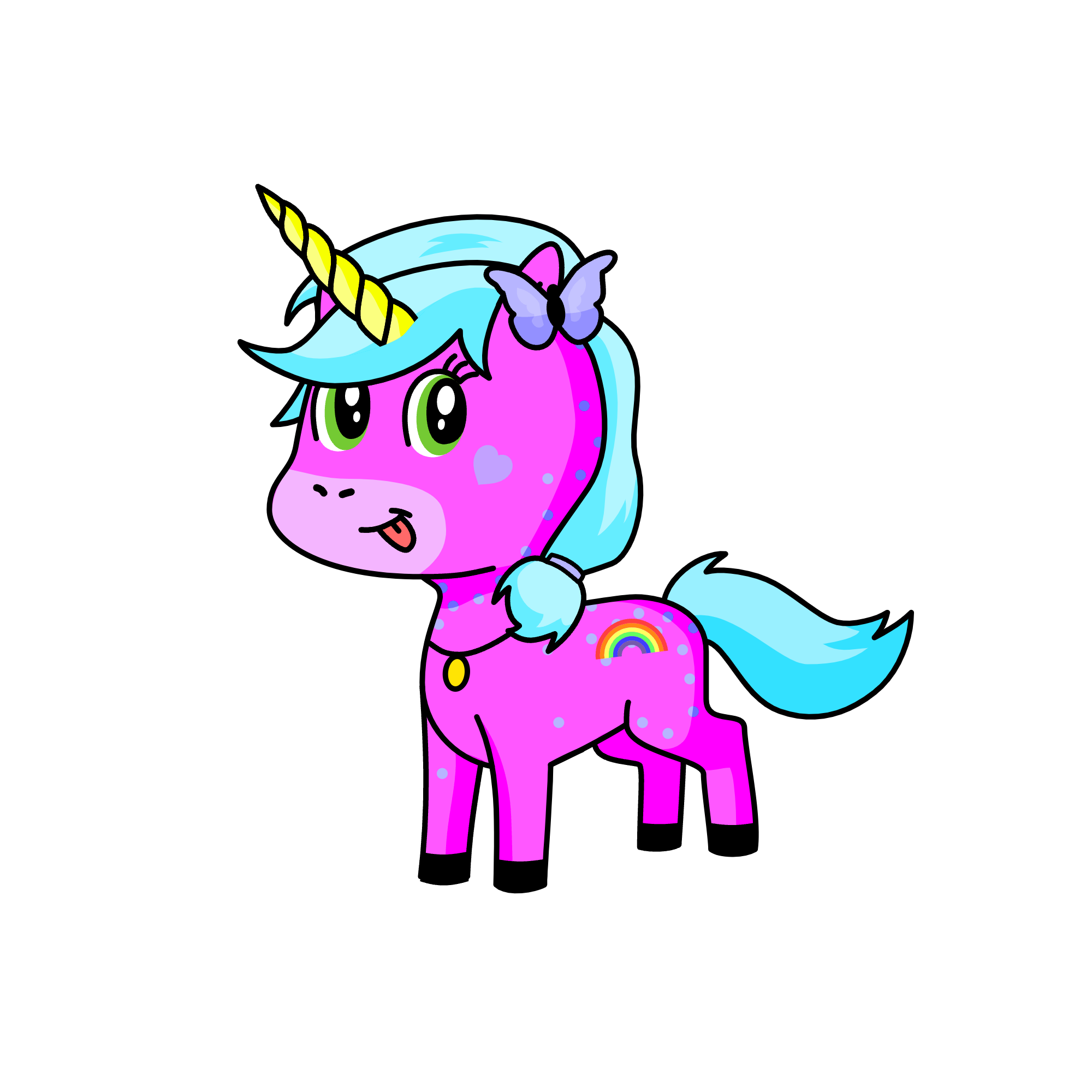 Sparkle Pinapple Sun, the unicorn