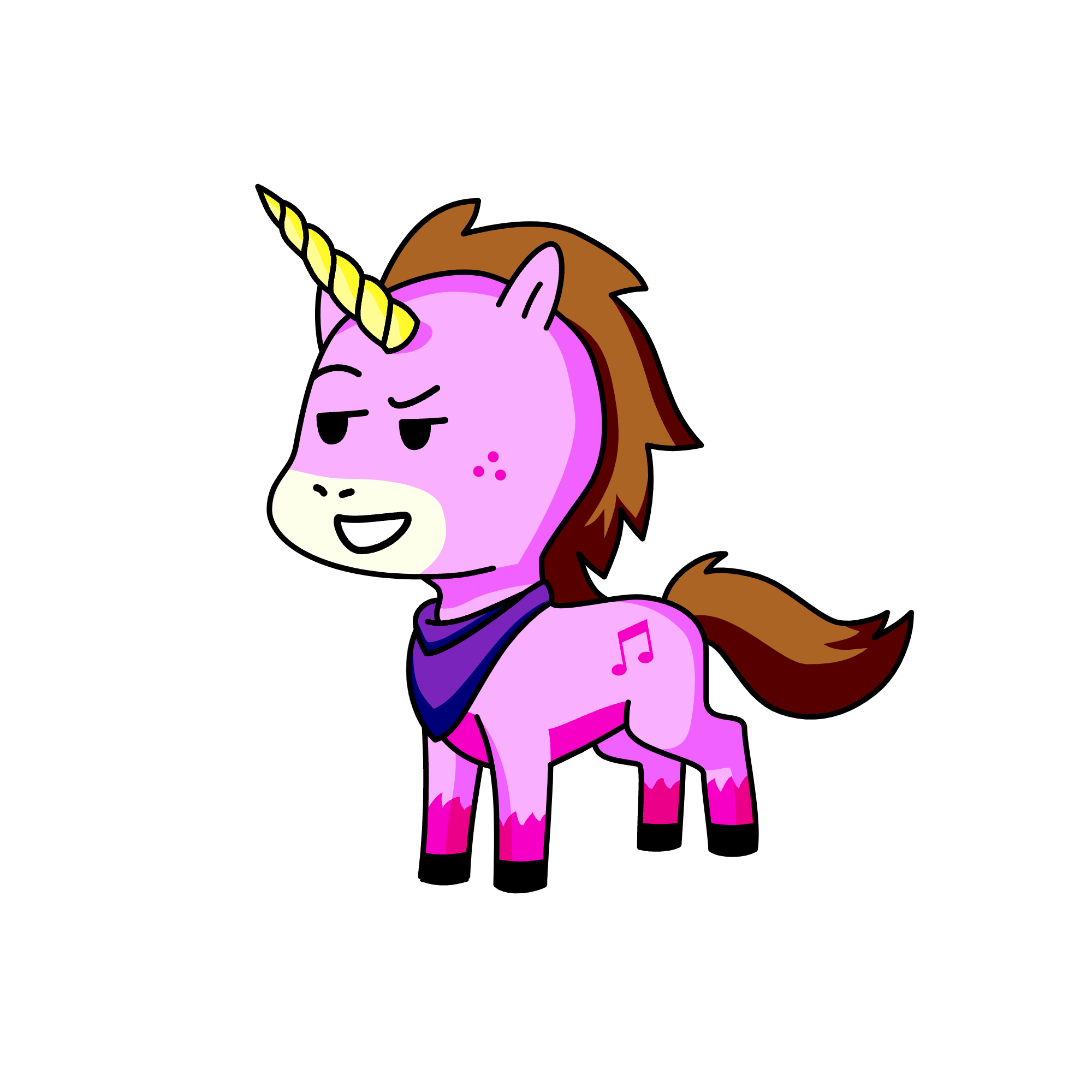 Carson Laxtive Sprinkle, the unicorn