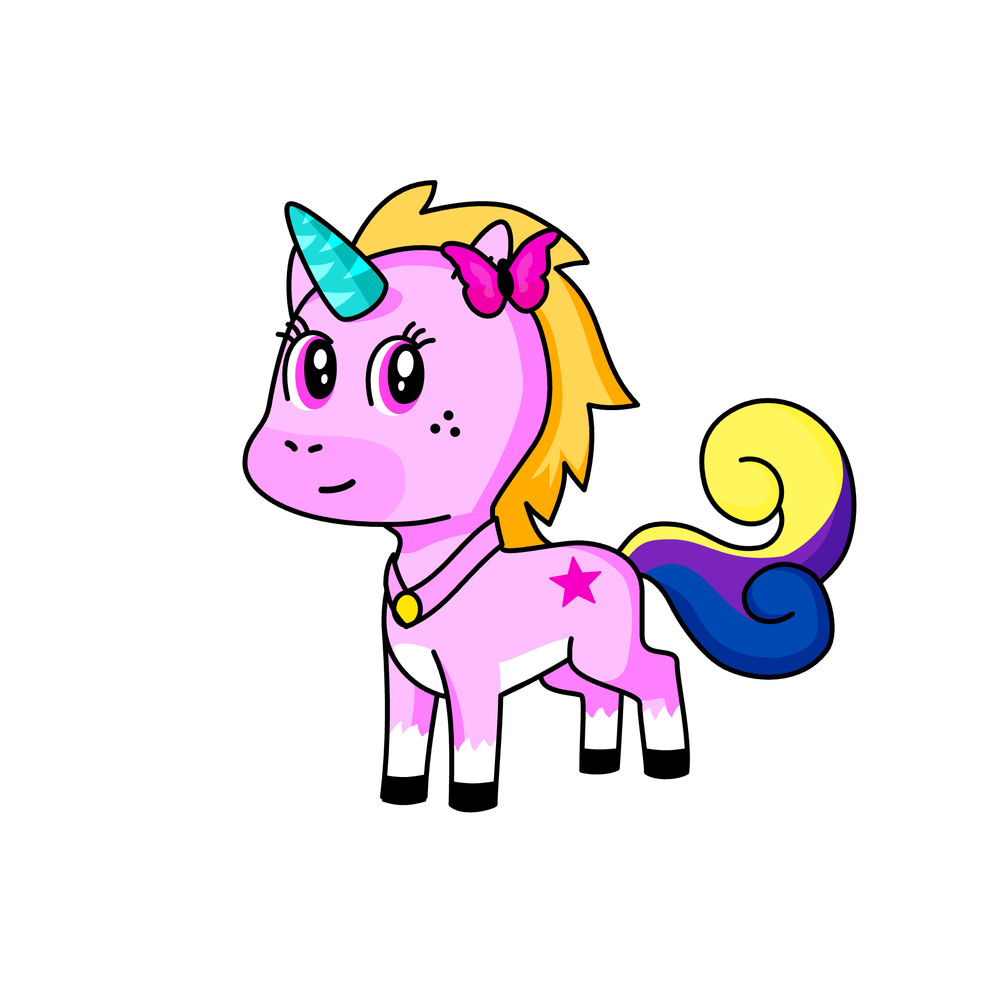 Parka, the unicorn