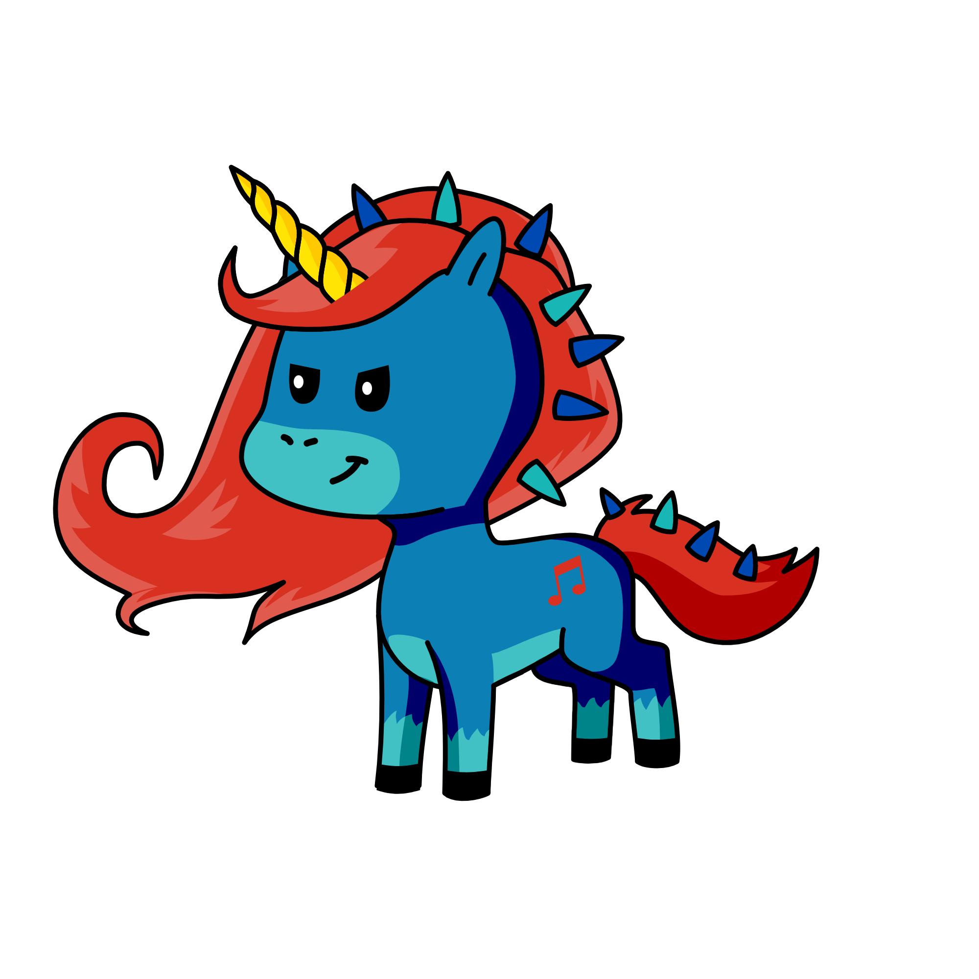 Harper, the unicorn